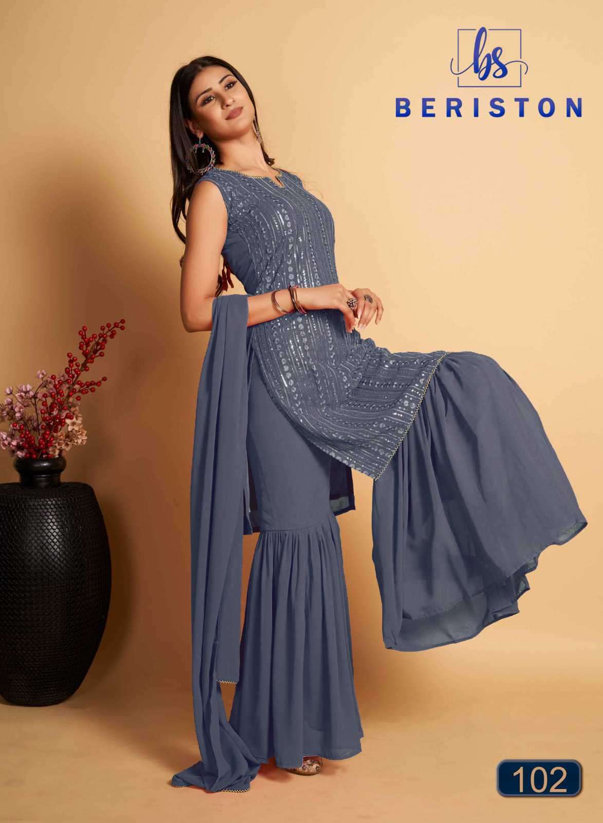Beriston Bs Vol 1 Fancy Designer Gharara Suit view 16