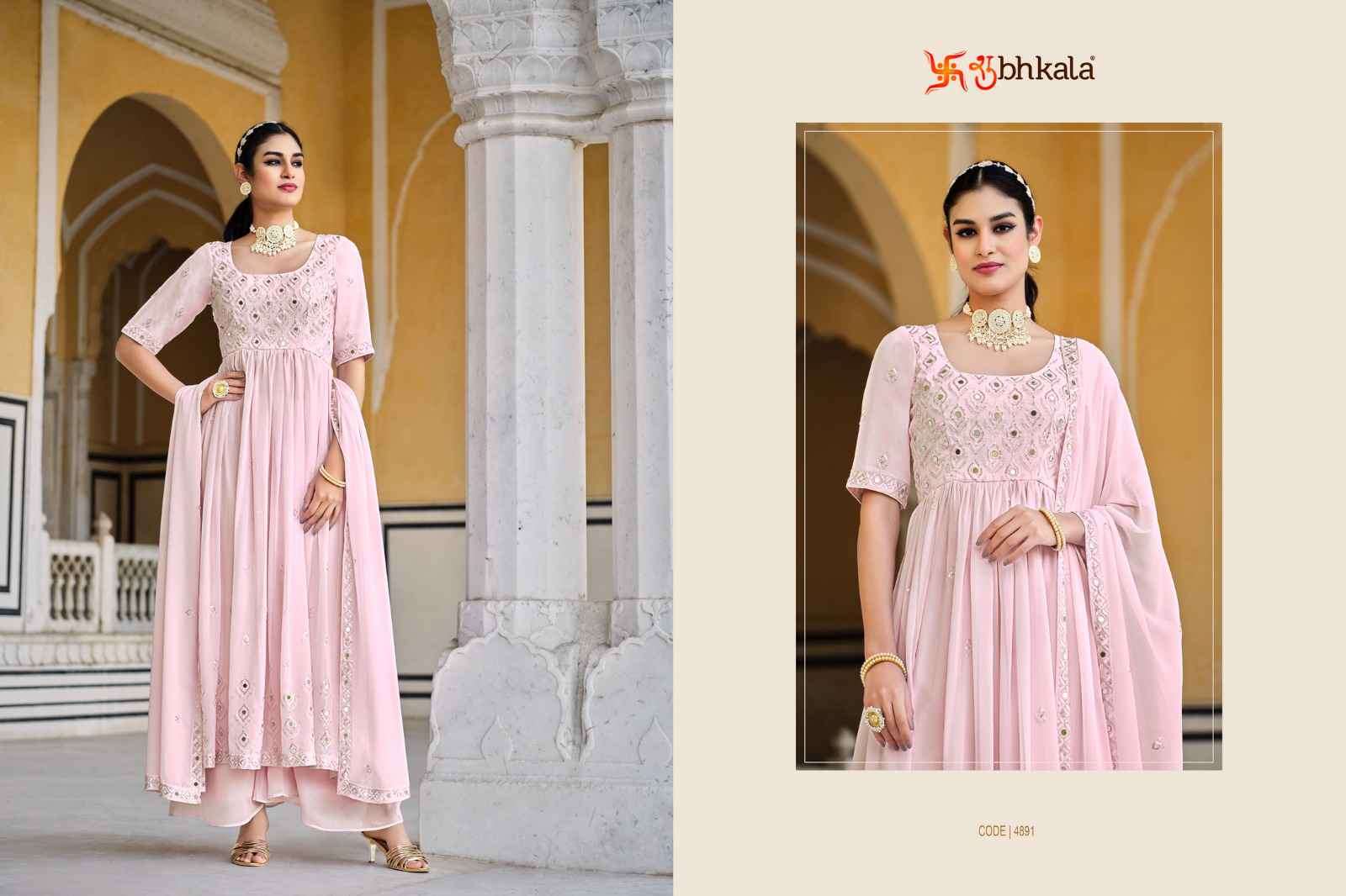 Shubhkala Flory Vol 33 Party Wear Stylish Designer Dress view 8