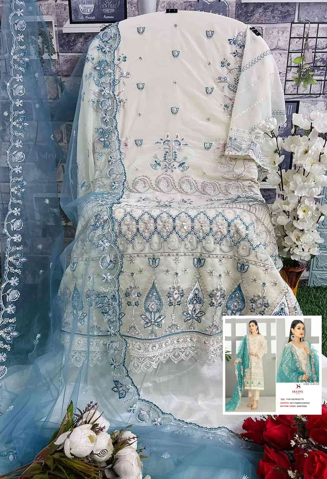 Deepsy D 2014 Colors Pakistani Festive Wear Style Designer Salwar Suit Exporters view 8