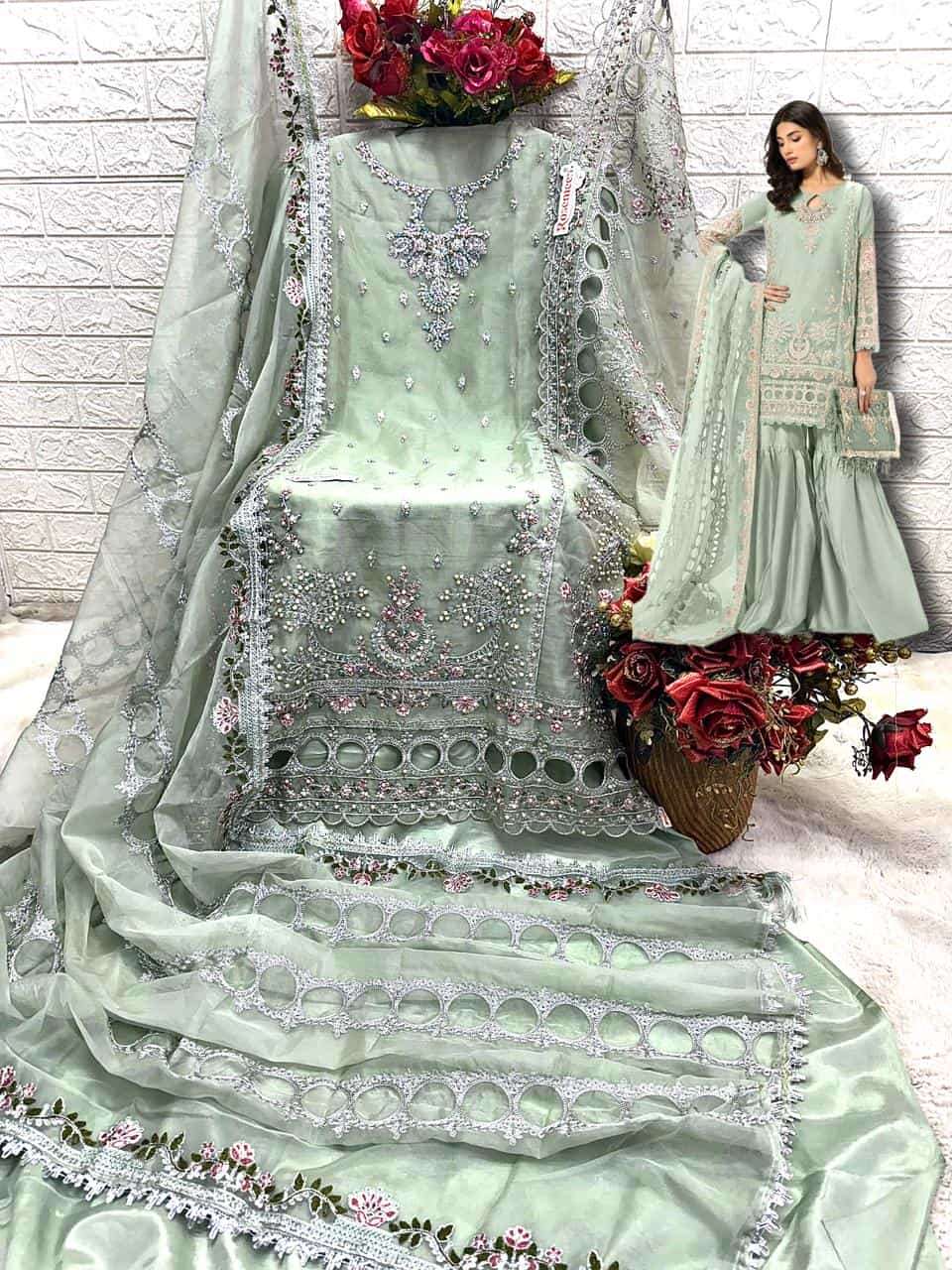 Fepic C 1781 Festive Wear Style Heavy Designer Embroidered Dress Buy Online view 2