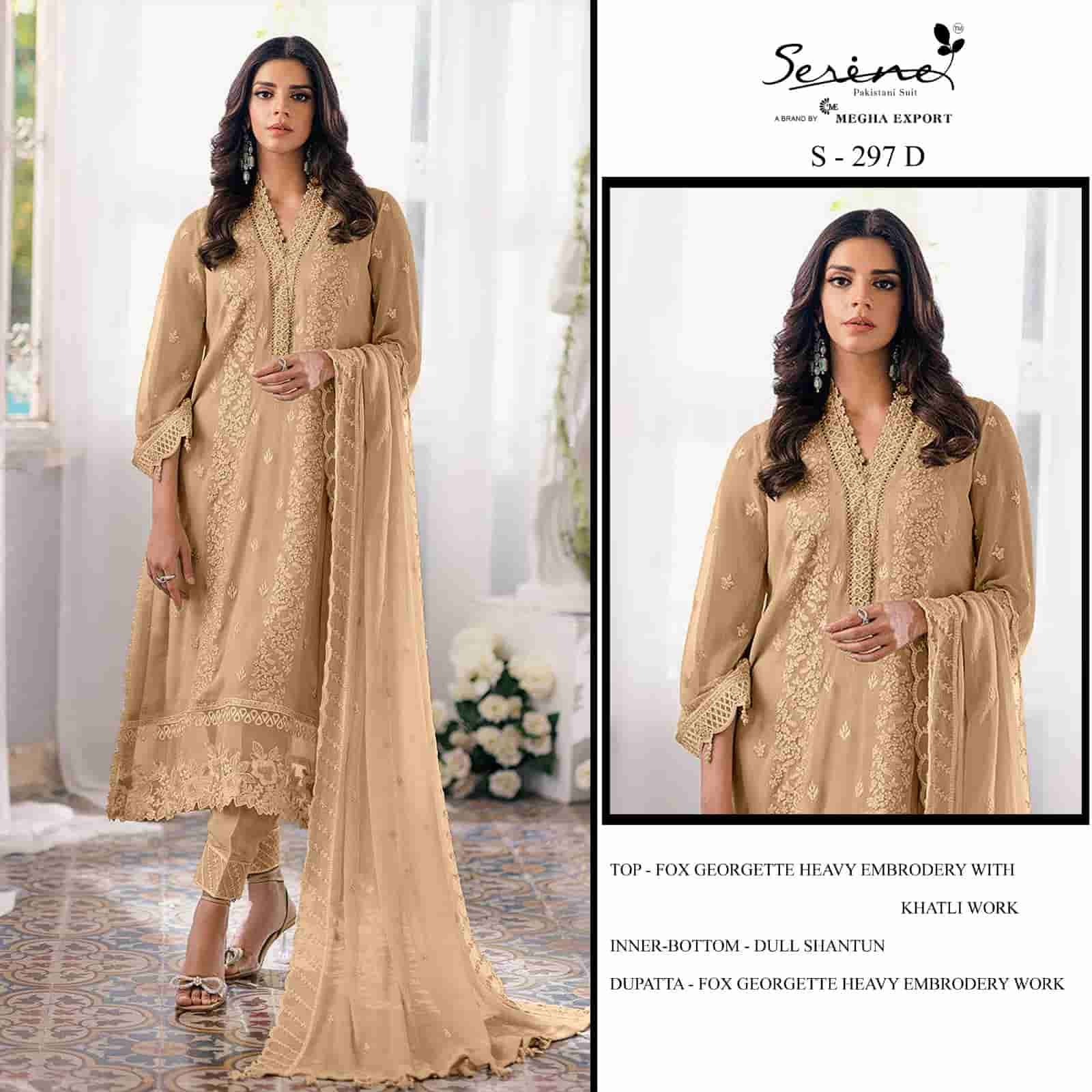 Megha Export S 297 Colors Heavy Designer Style Pakistani Georgette Suit view 3