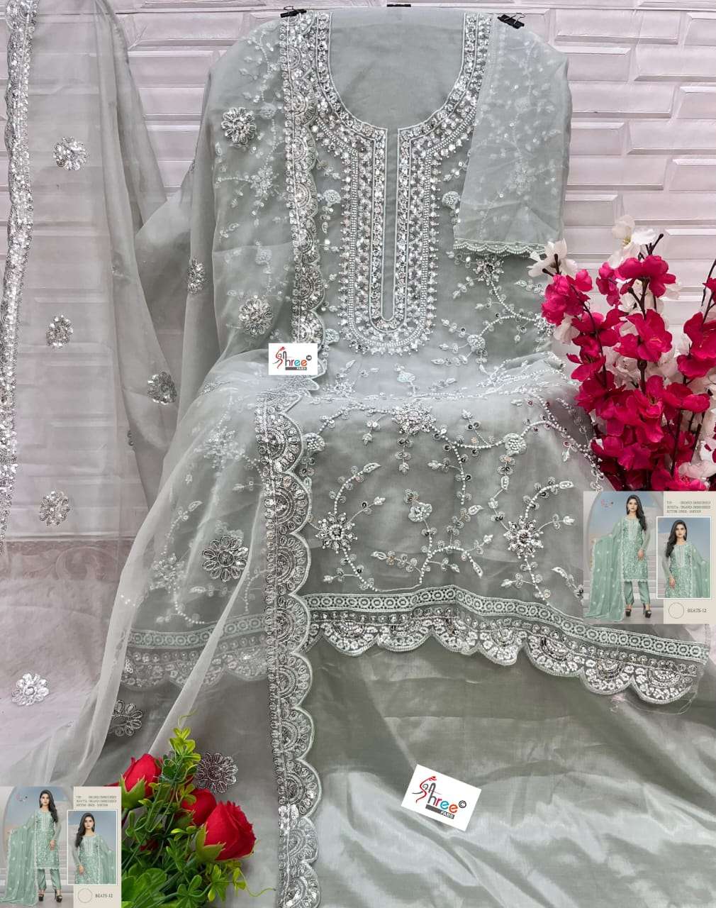 Shree Fabs Beats 12 Festive Wear Style Designer Embroidered Salwar Suit Exporter view 2