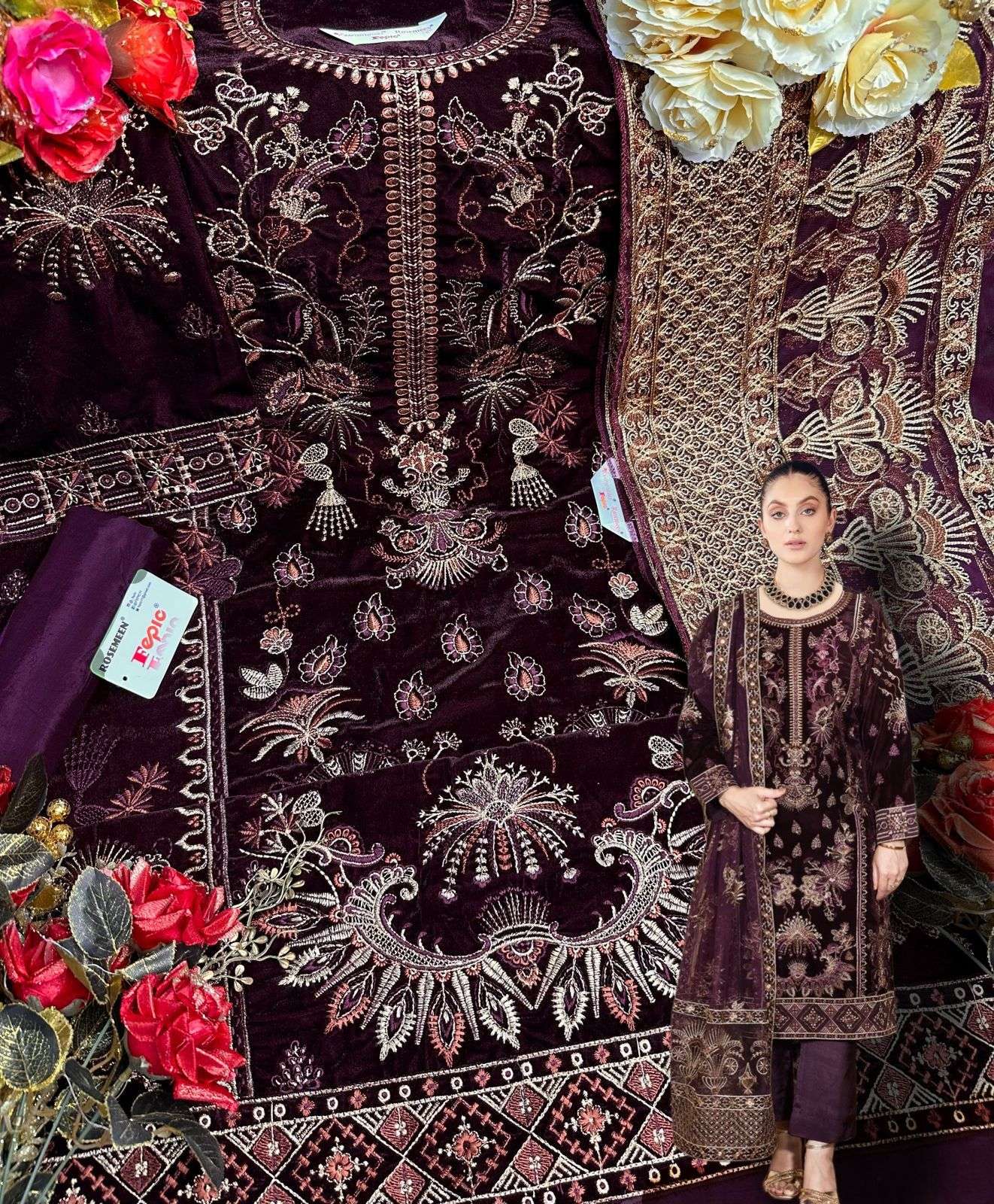 Fepic D 5230 Colors Pakistani Suit In view 4