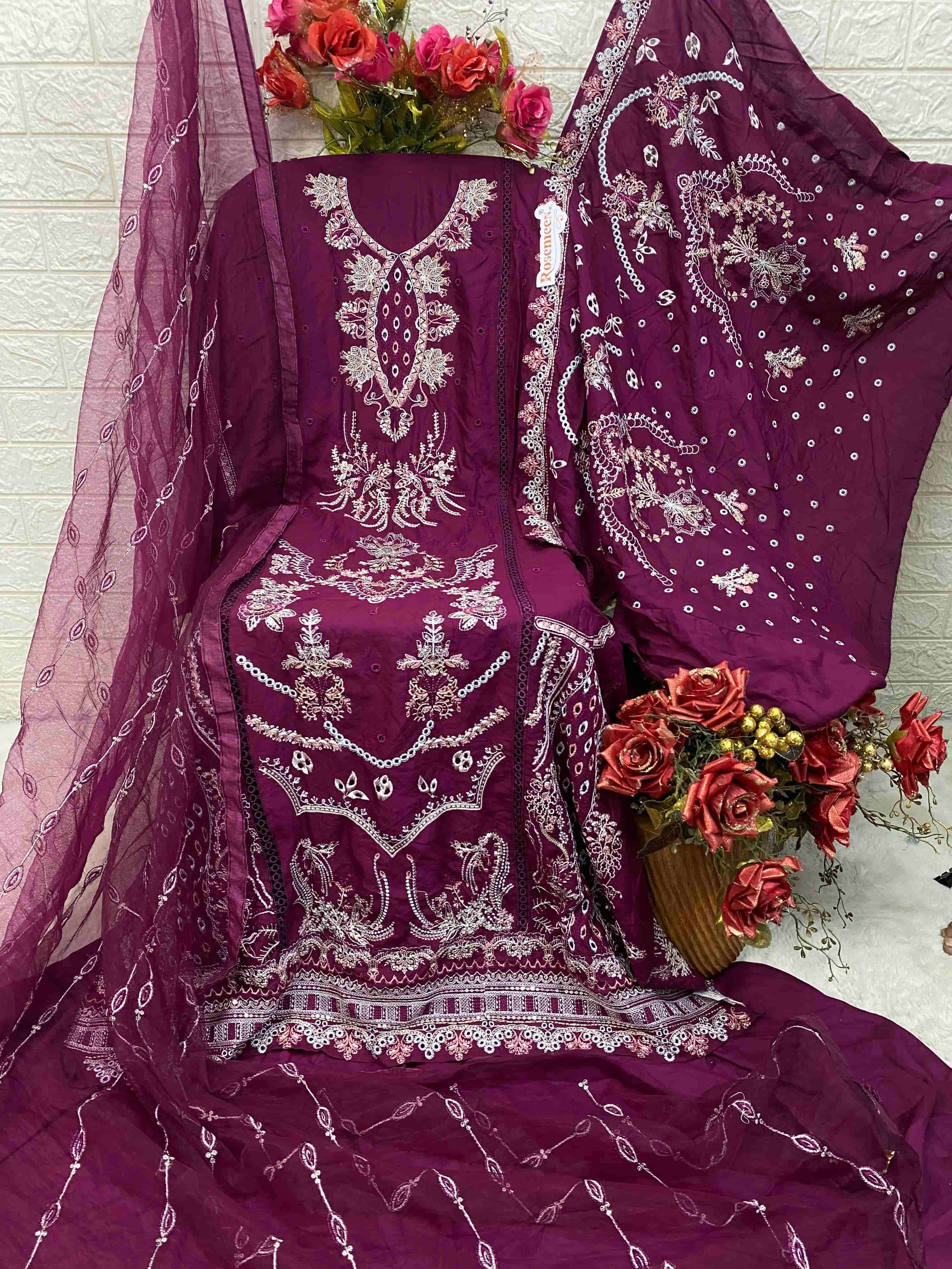 Fepic C 1372 Colors Pakistani Latest Embroidered Designer Dress Wholesalers view 6