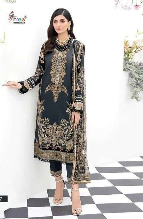 Shree Fabs Pakistani Cotton Dress view 5