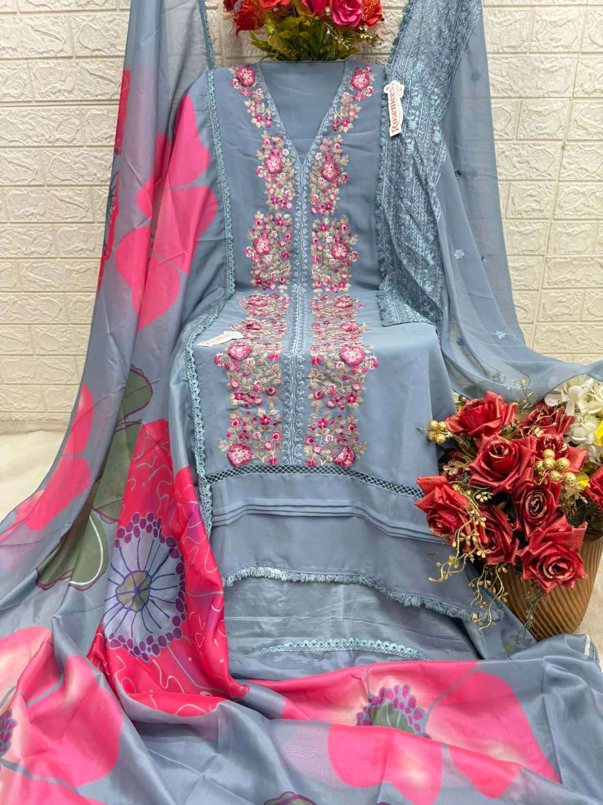 Fepic C 1644 Colors Fancy Designer Pakistani Salwar Suit Ensemble view 5