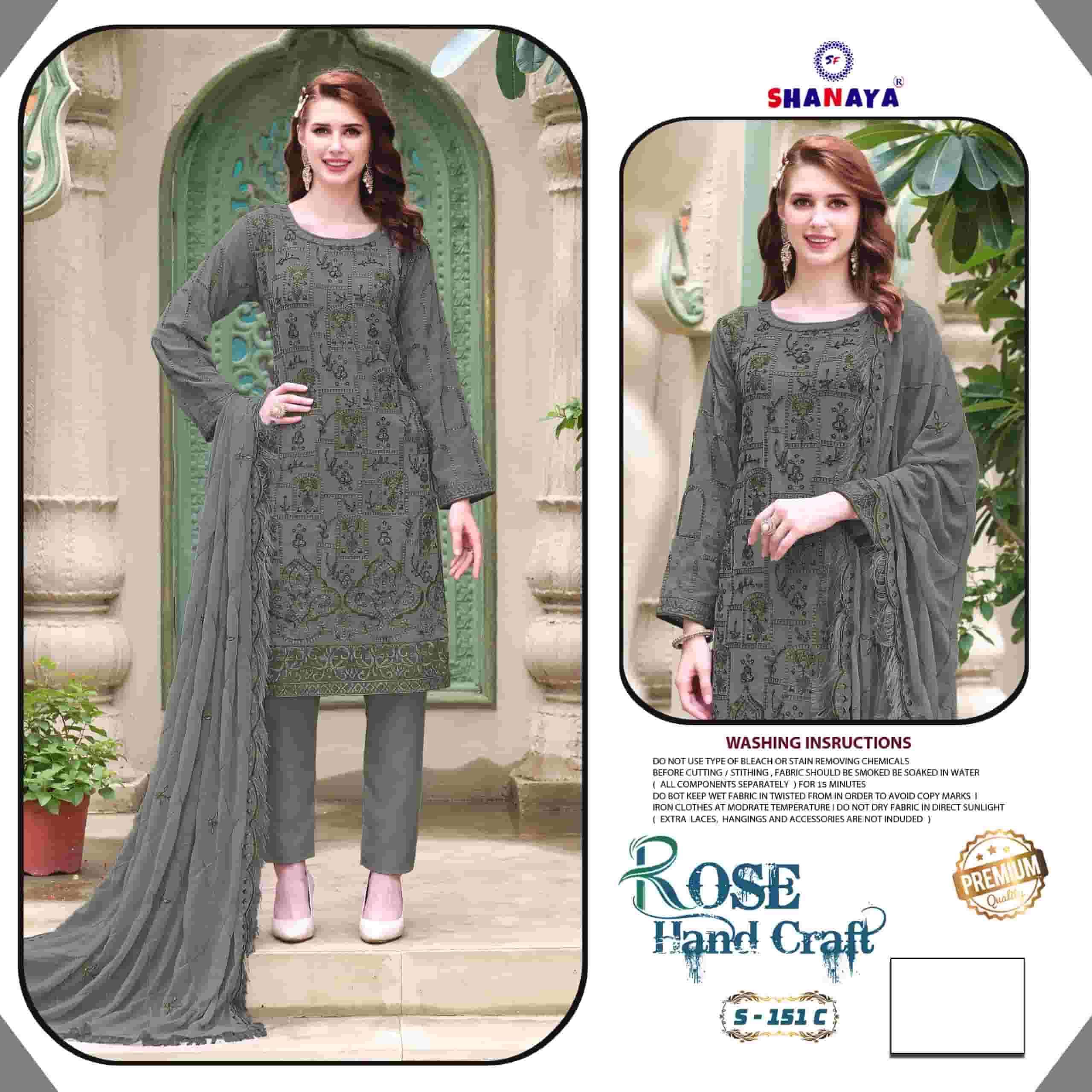 Shanaya S 151 Edition Latest Designer Georgette Salwar Suit Wholesalers view 3