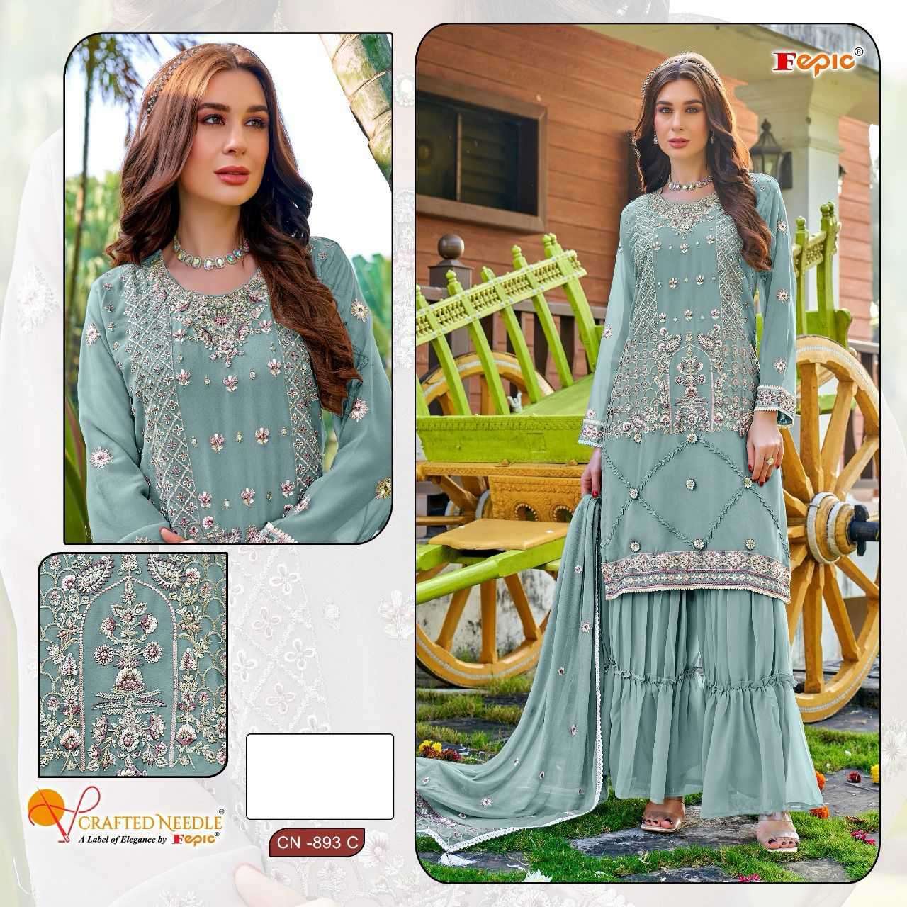 Fepic CN-893 Designer Pakistani Salwar Suit view 4