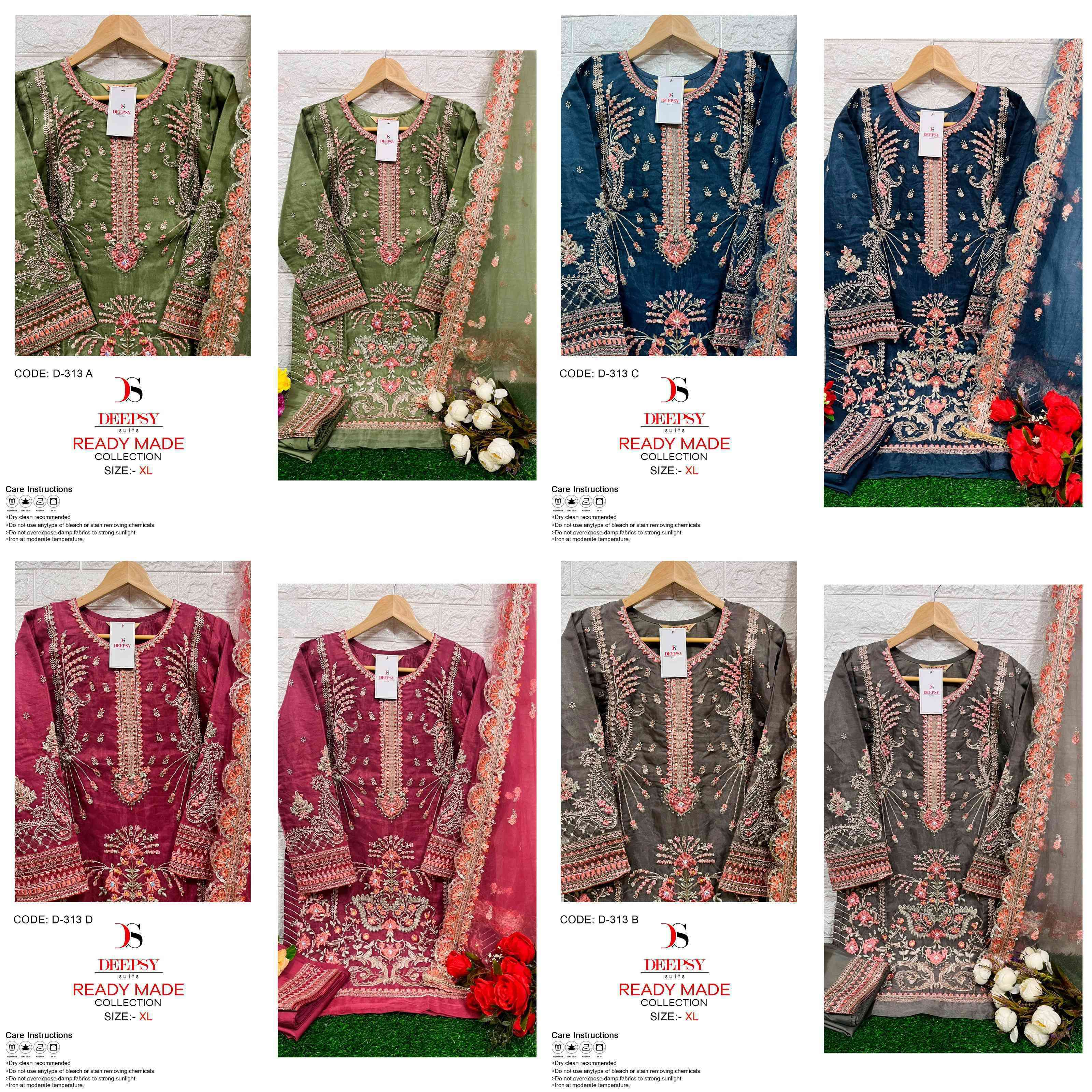 Deepsy D 313 Colors Readymade Pakistani New Collection view 9