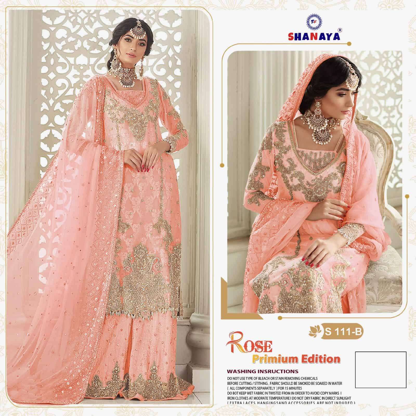 Shanaya S 111 Colors Designer Partywear Pakistani Suit view 4