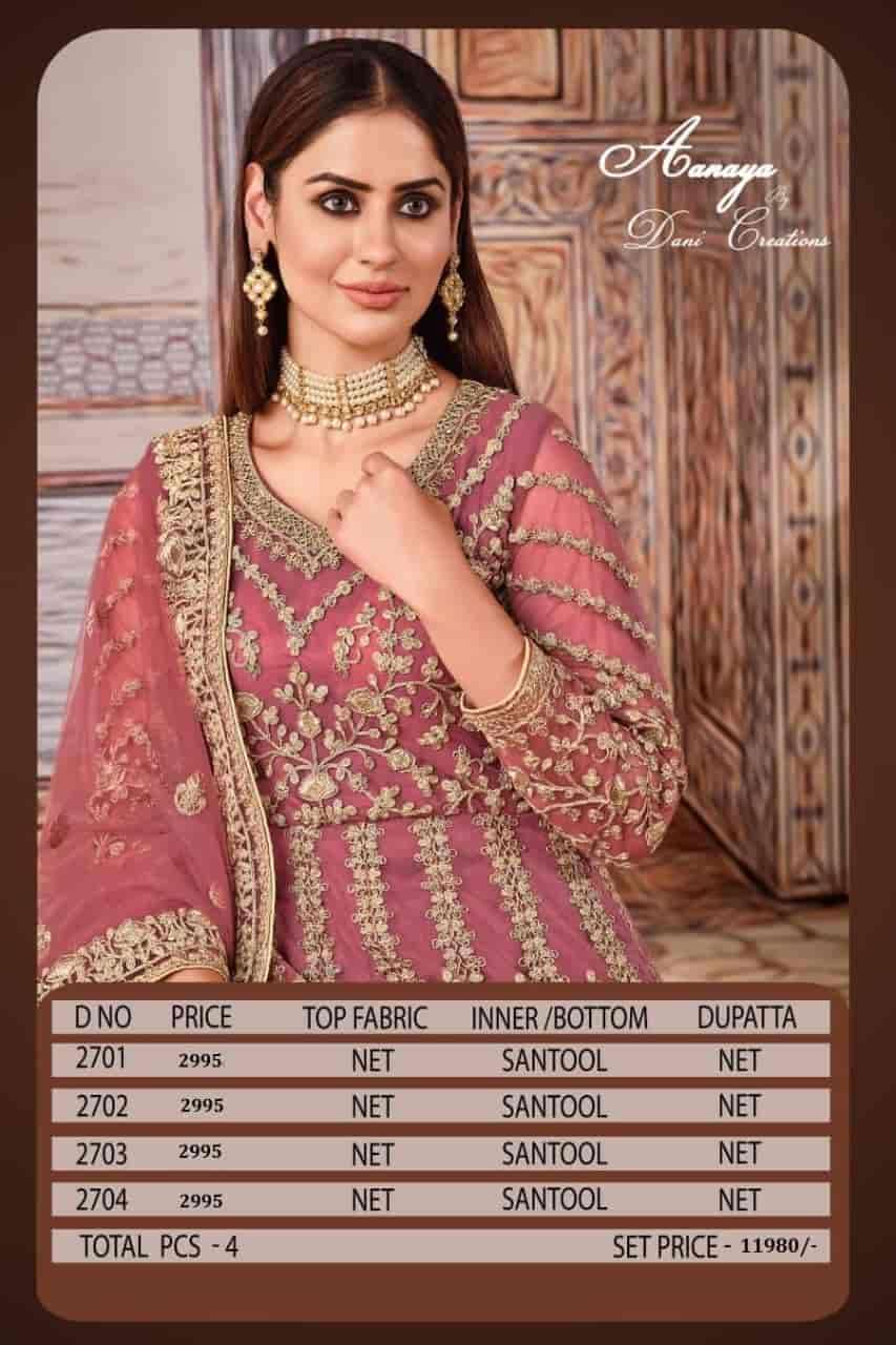 Twisha Aanaya Vol 127 Designer Gown Party Wear Collection Outfit Online view 13