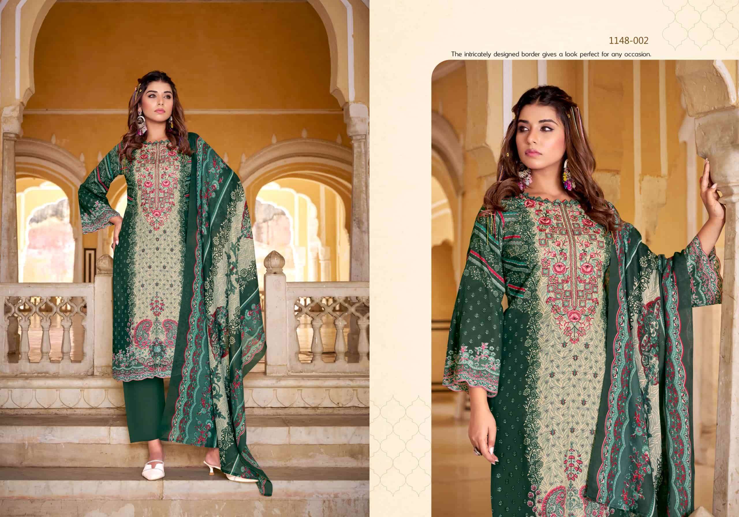 Romani Aarzu Vol 32 Fancy Cotton Dress Material Catalog view 5