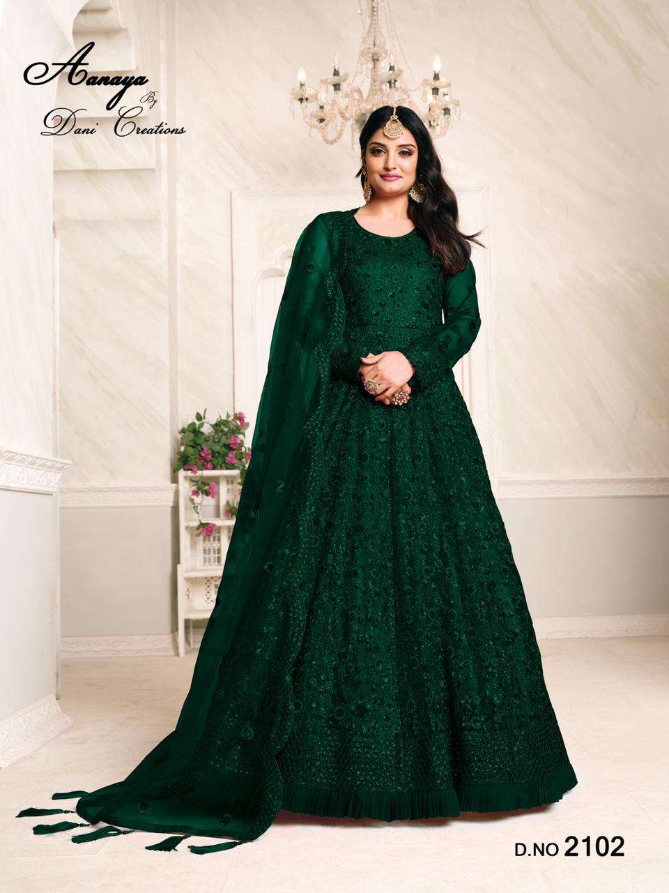 Aanaya Vol 121 Designer Fancy Anarkali Rate view 7