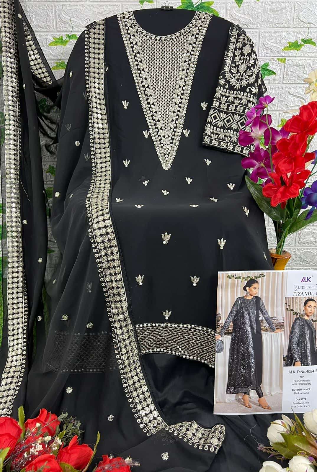AL Khushbu 4084 Colors Vol 1 Pakistani Designer Salwar Suit Wholasaler view 4