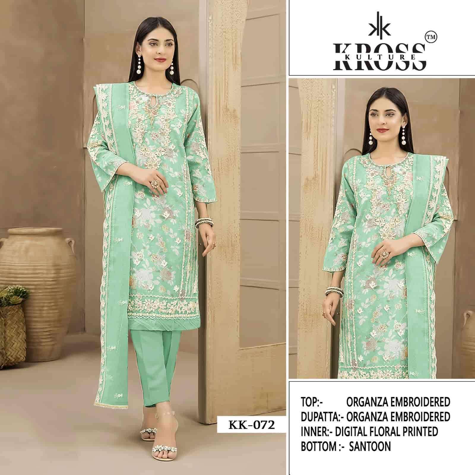 Kross Kulture KK 072 Colors Pakistani Festive Wear Style Designer Suit Wholesalers view 2