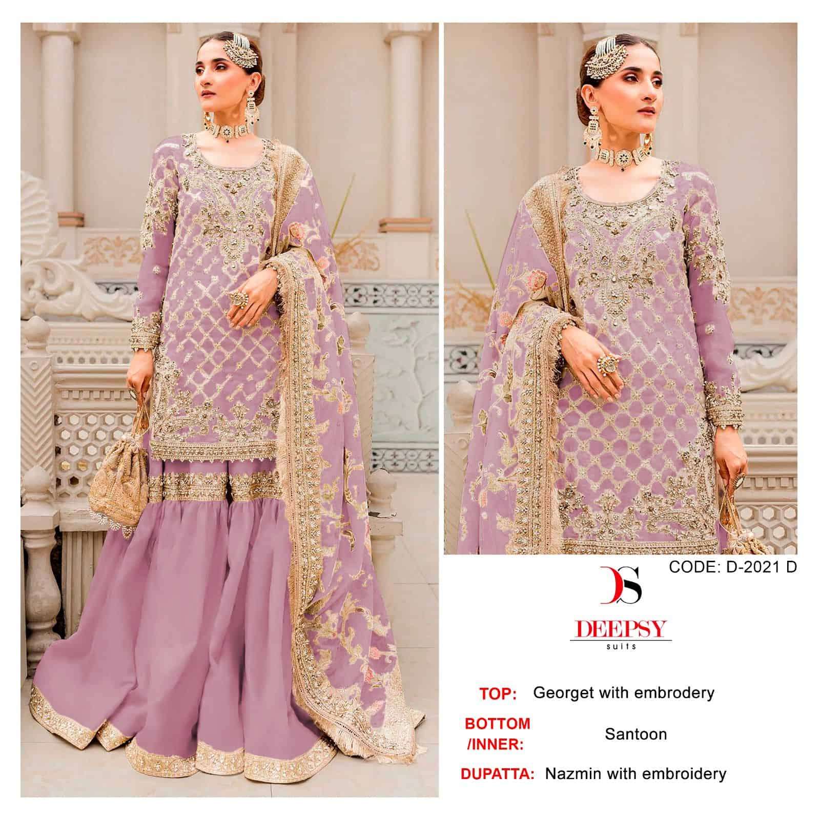 Deepsy D 2021 Colors Pakistani Heavy Designer Style Festive Wear Salwar Suit Wholesalers view 4