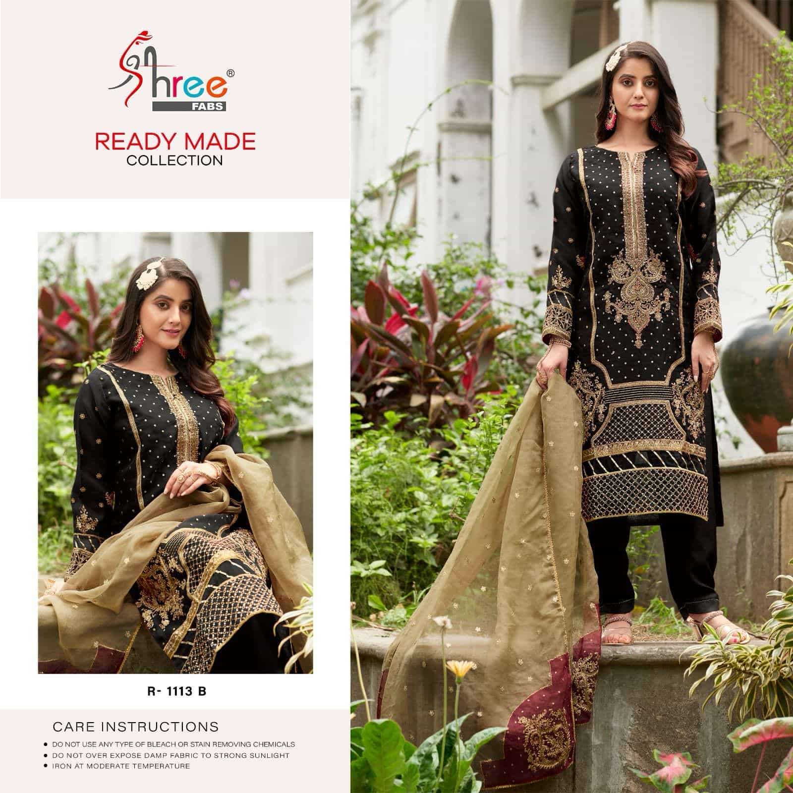 Shree Fabs R 1113 Colors Pakistani Party Wear Style Latest Readymade Collection view 4