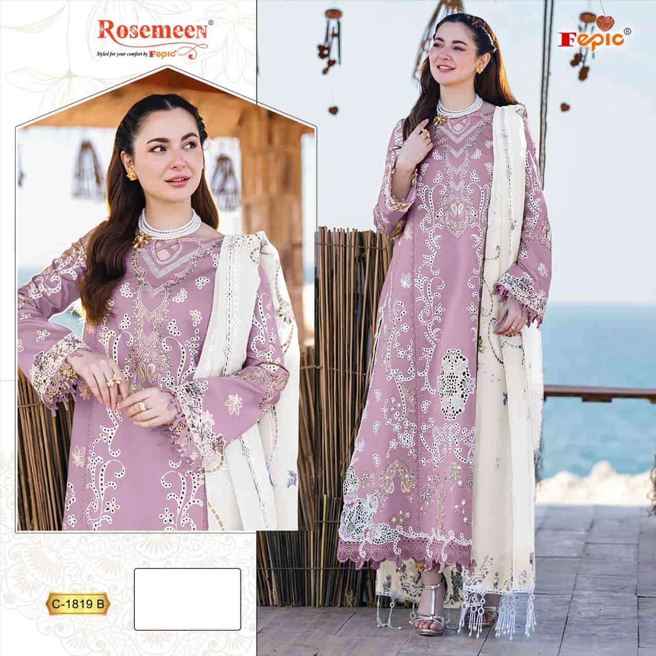 Fepic 1819 B Unstitched Rayon Pakistani Dress Ensemble