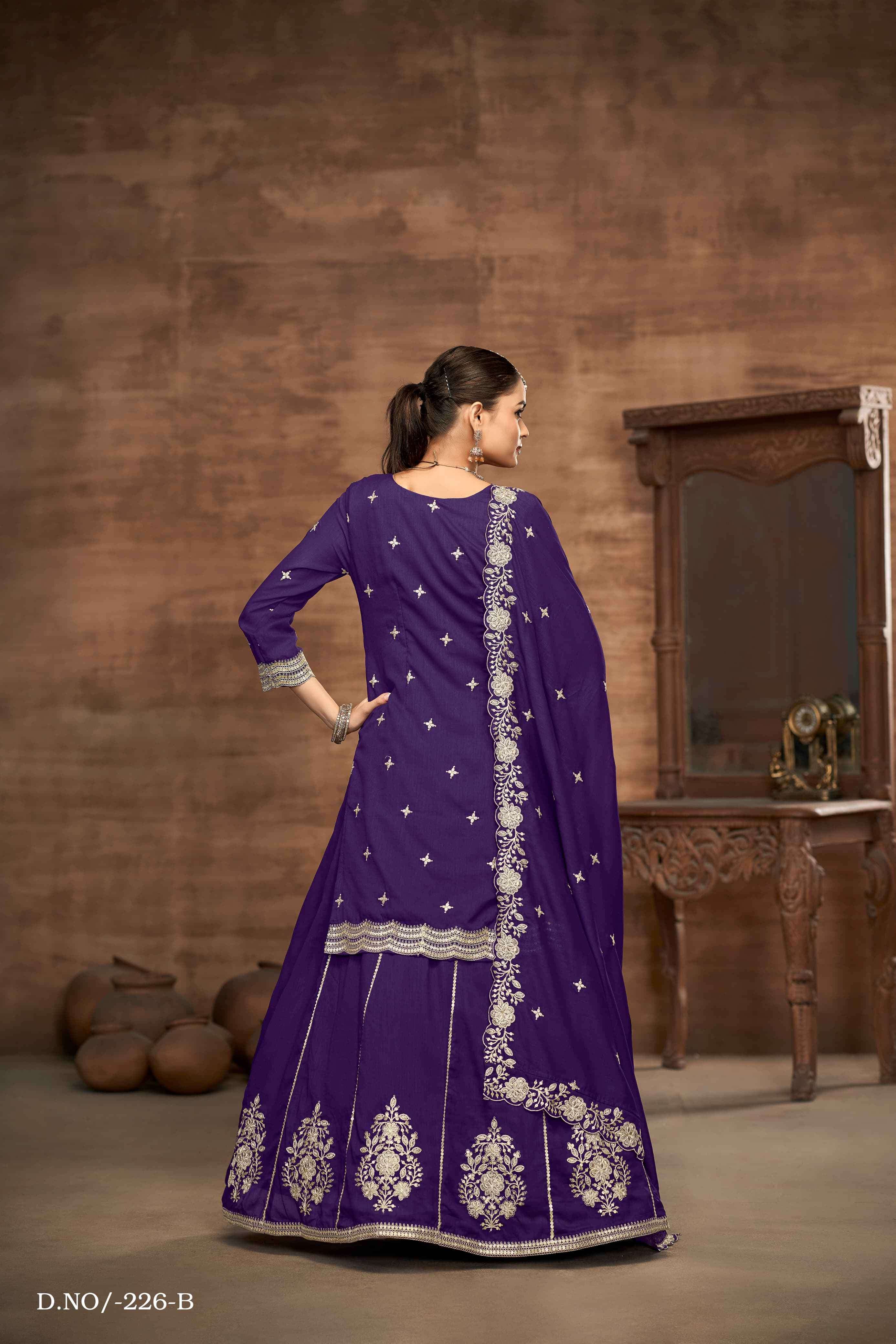 Aanaya Vol 226 Colors Lehenga Style Heavy Salwar Kameez view 10