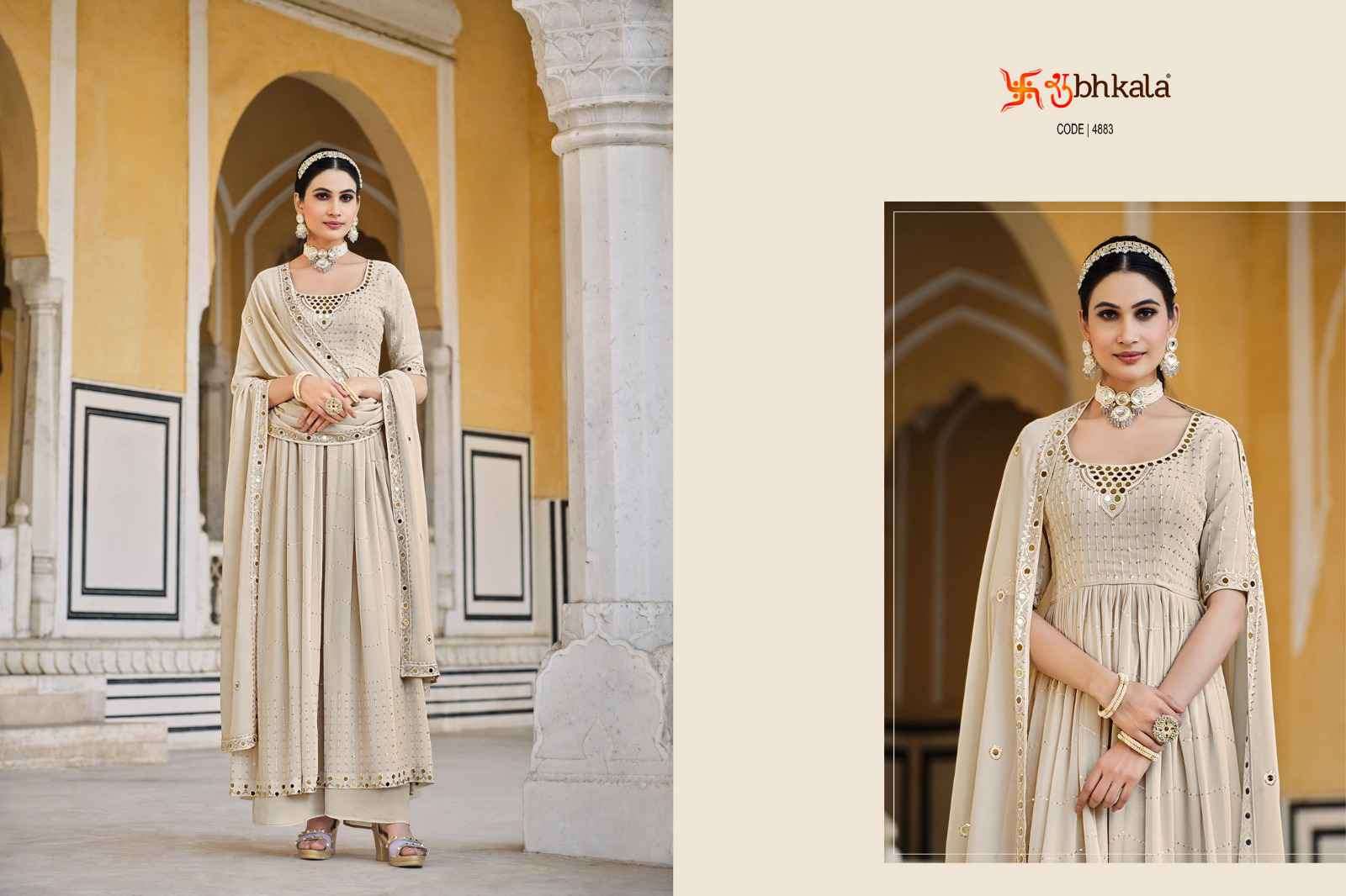 Shubhkala Flory Vol 32 Festive Wear Designer Palazzo Dess New Arrivals view 8