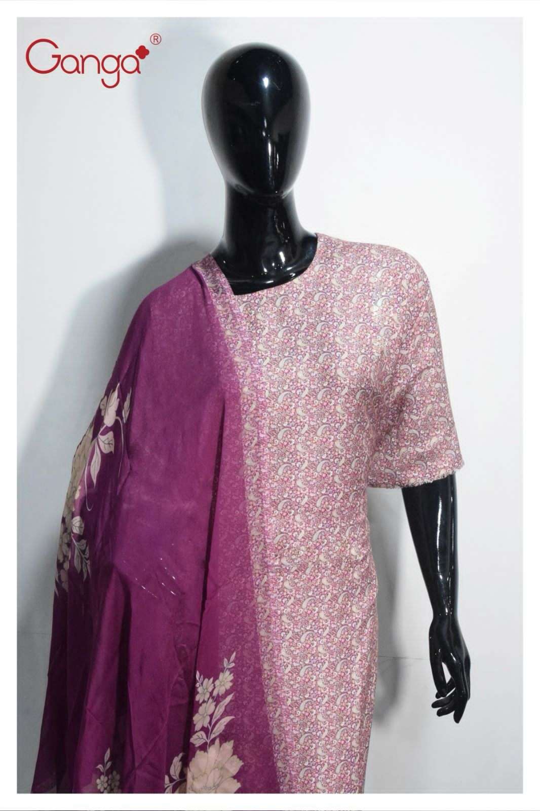 Ganga Eliana 2135 Fancy Pashmina Winter Wear Dress Collection view 2
