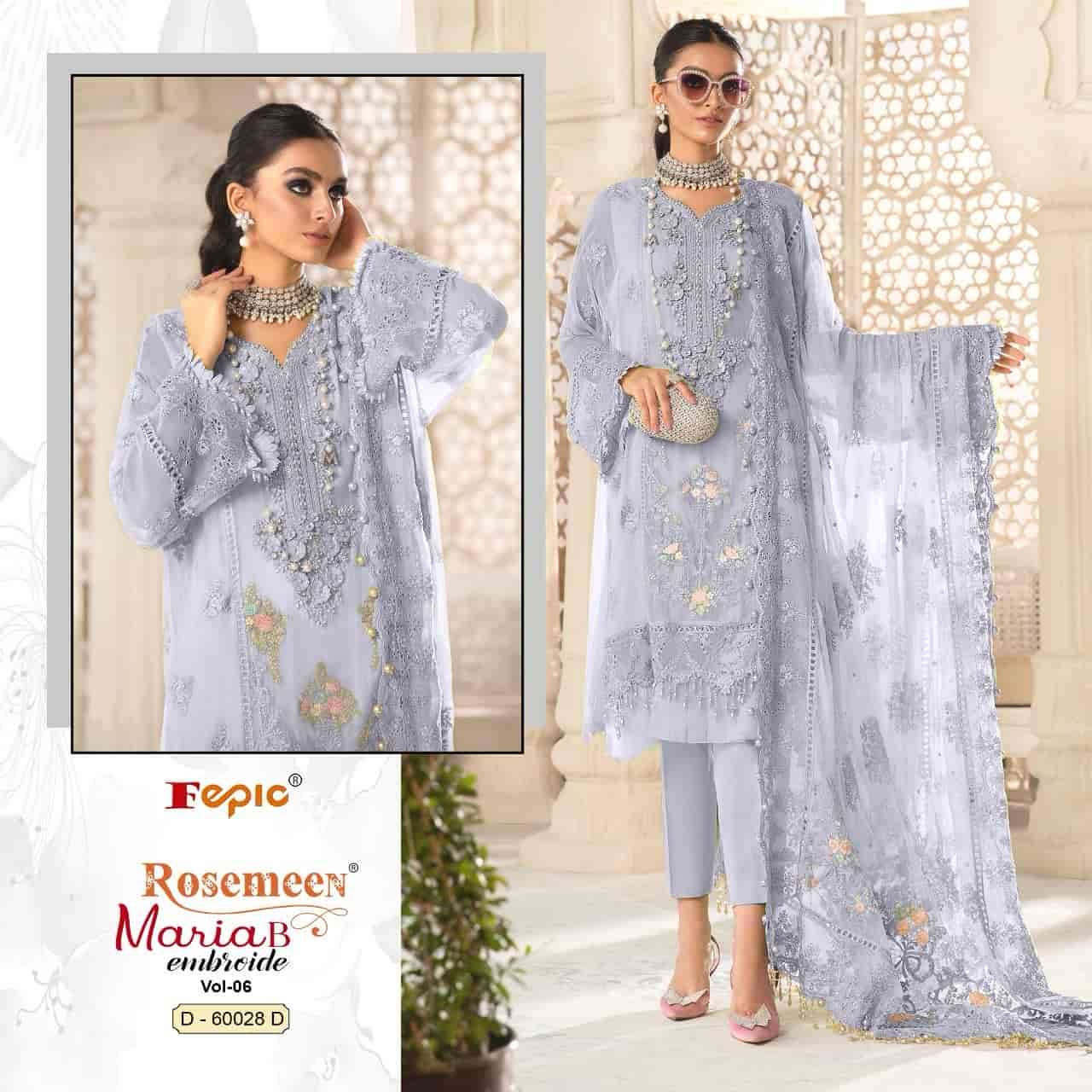 Fepic Rosemeen Maria B Embroide Vol 6 Exclusive Latest Designer Suit Wholesalers view 5