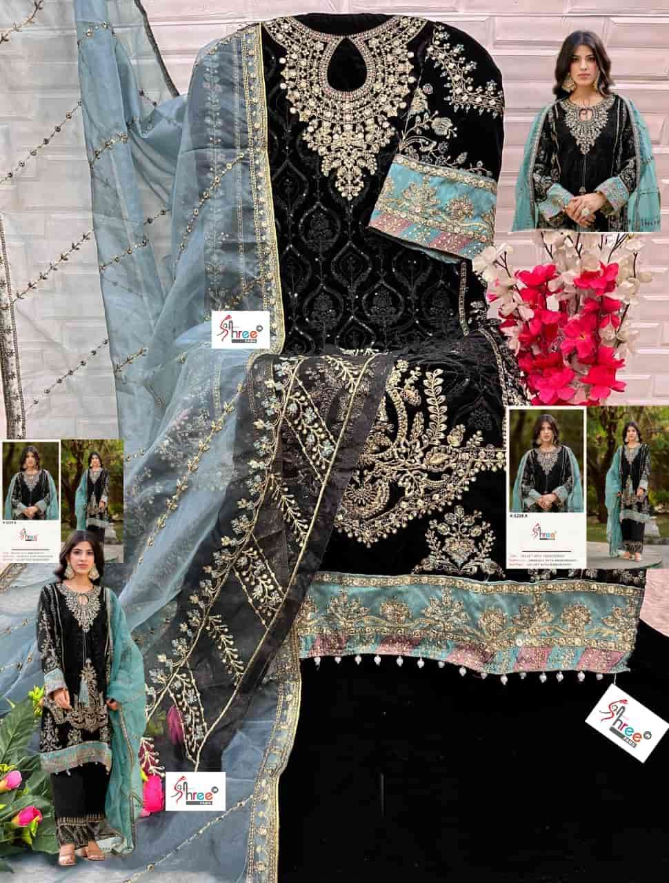 Shree Fabs K 5259 A Festive Wear Style Designer Pakistani Velvet Suit Exporter view 2