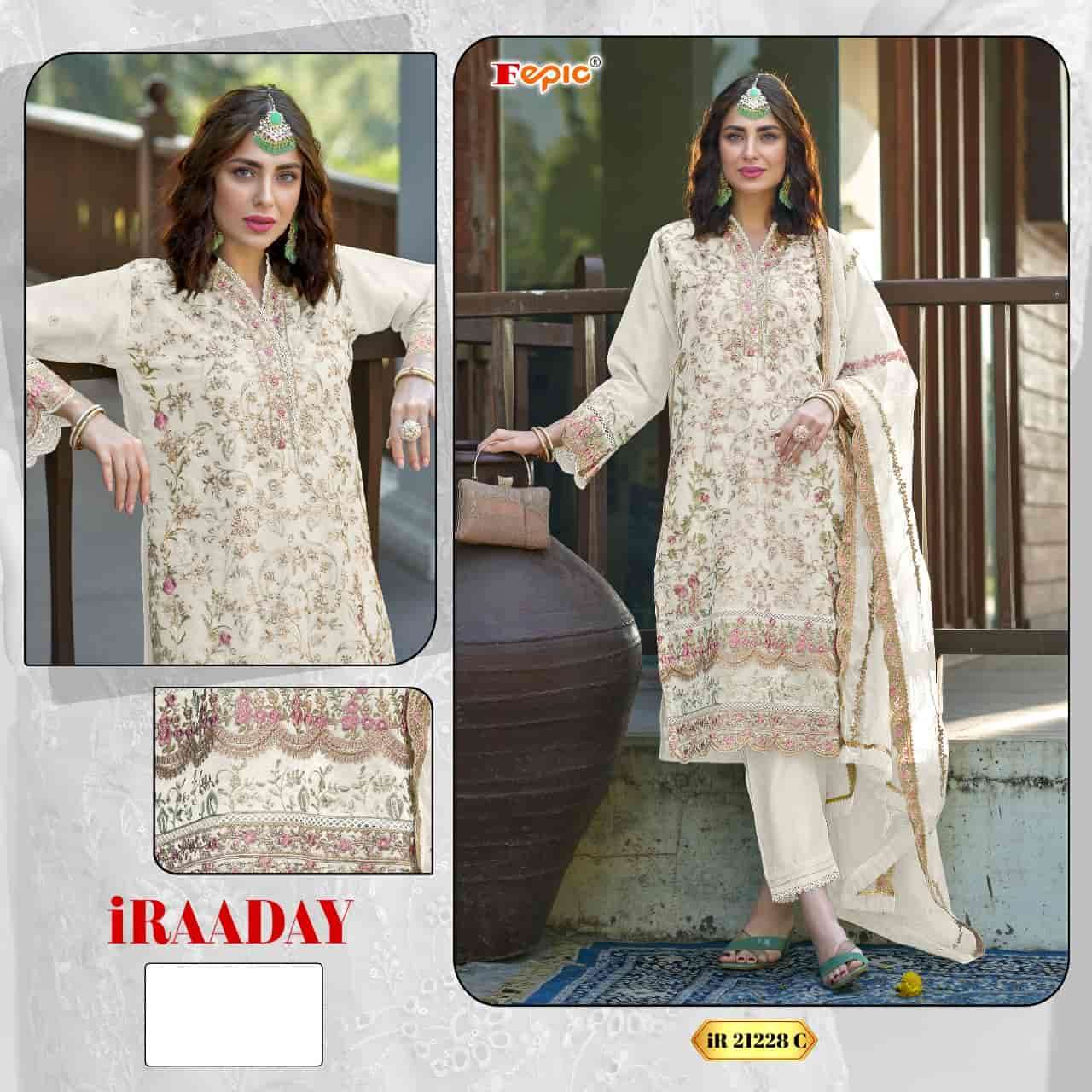 Fepic C 21228 C Party Wear Style Pakistani Embroidered Salwar Suit Collection