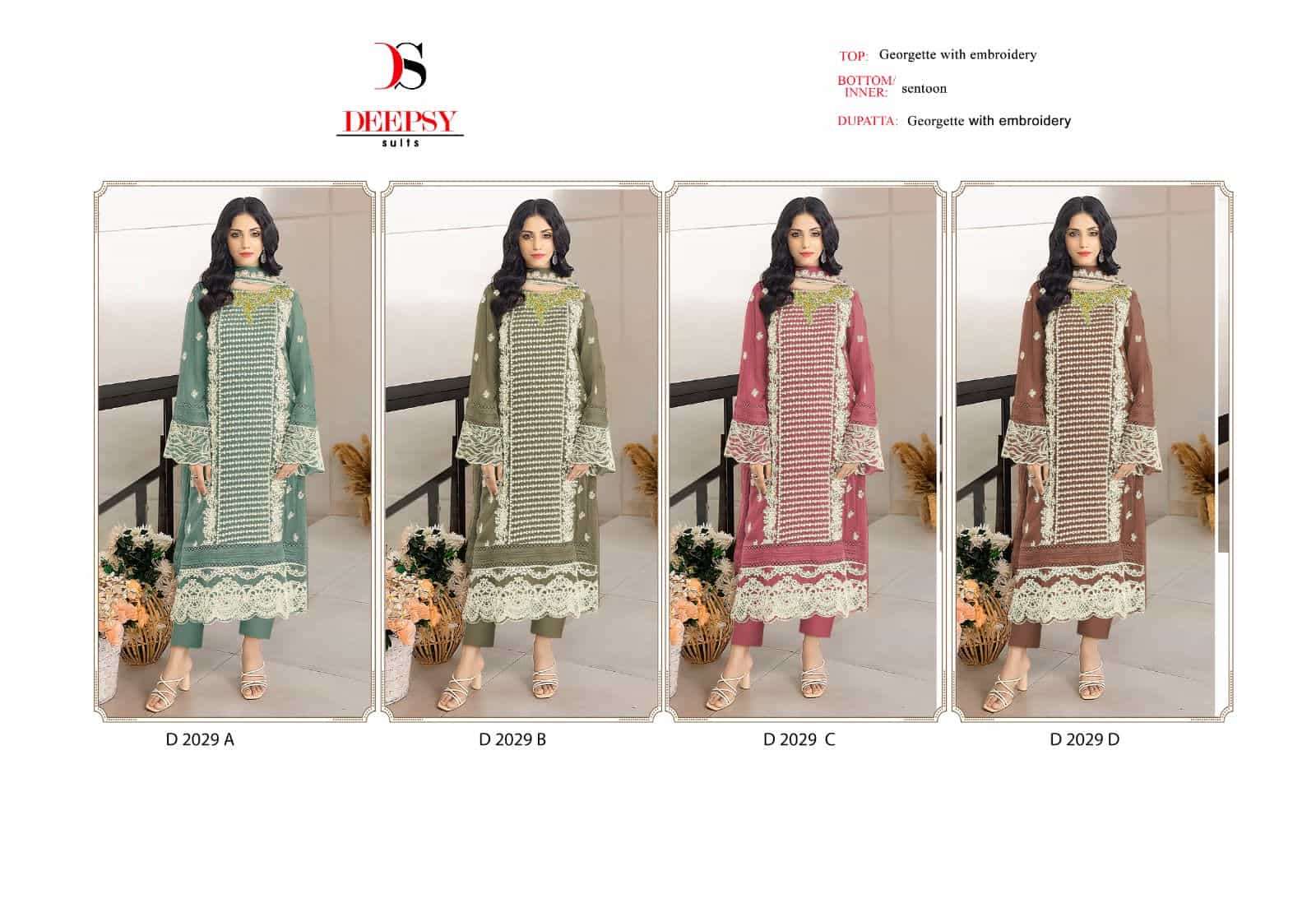 Deepsy D 2029 Colors Exclusive Designer Style Pakistani Salwar Suit Wholesalers view 5