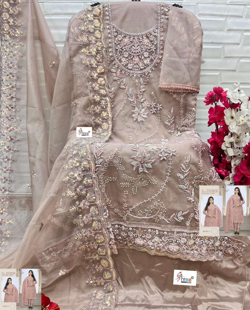 Shree Fabs Beats 11 Colors Heavy Designer Style Pakistani Salwar Kameez Wholesalers view 8