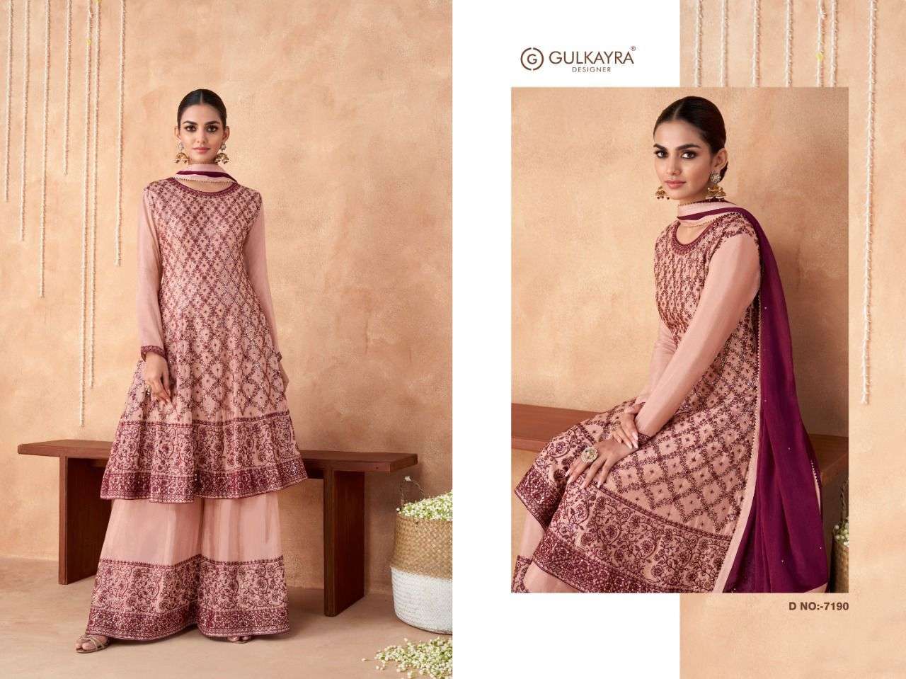 Gulkayra Izhaar Designer Gharara Suit view 2