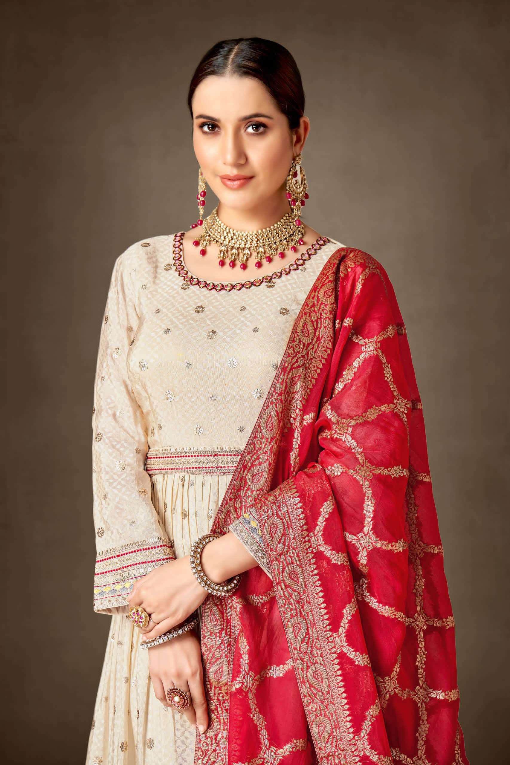 Gulzar Umang 2055 To 2057 Latest Designer 3 Piece Set Wedding Collection view 5