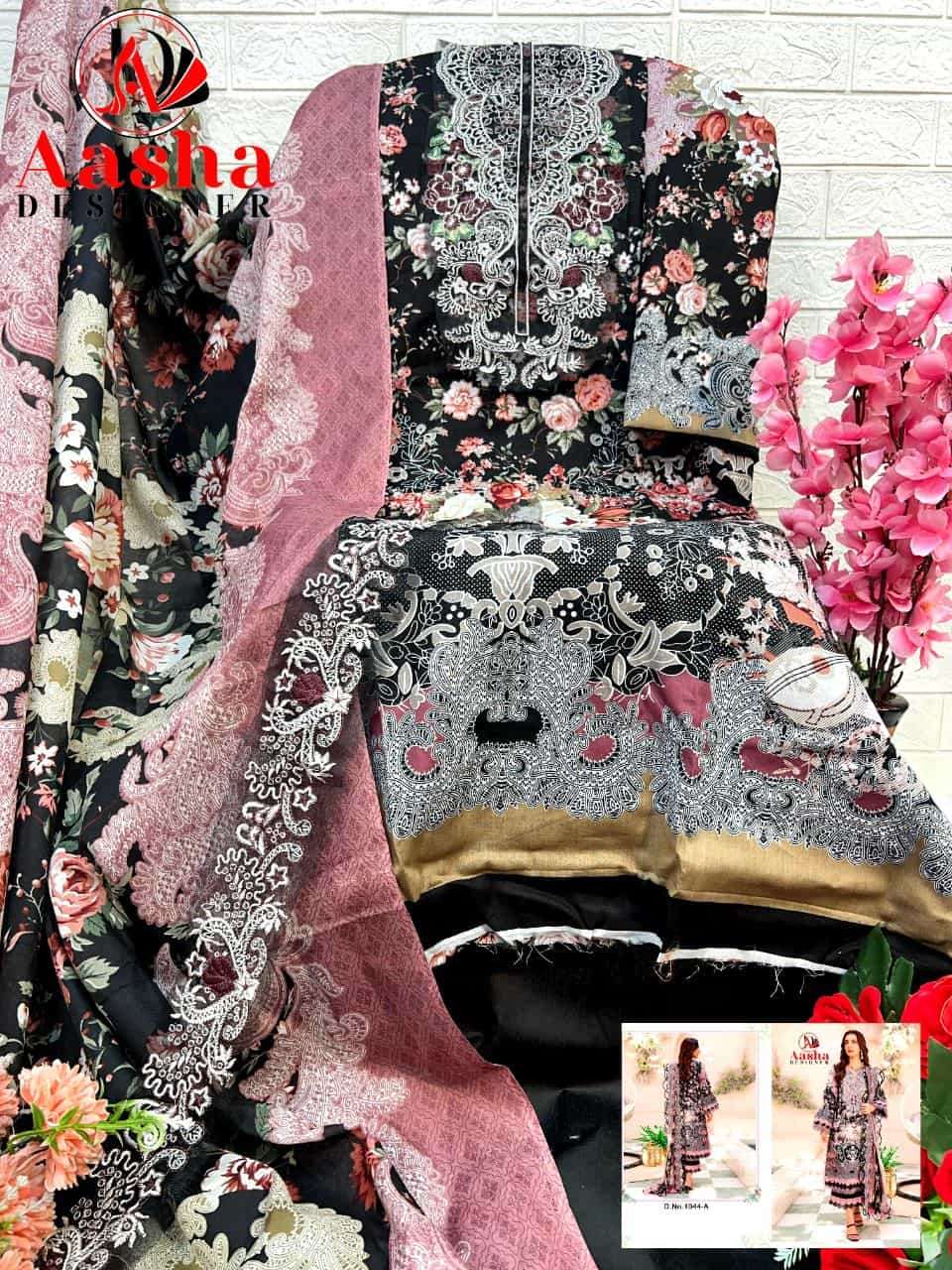 Aasha Designer Needle Wonder Cotton Suit view 4