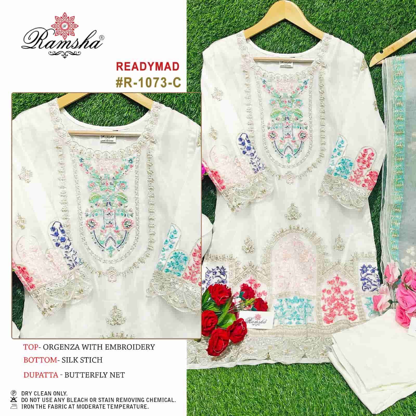 Ramsha R 1073 Colors Pakistani Style Fancy Designer Readymade Suit view 4