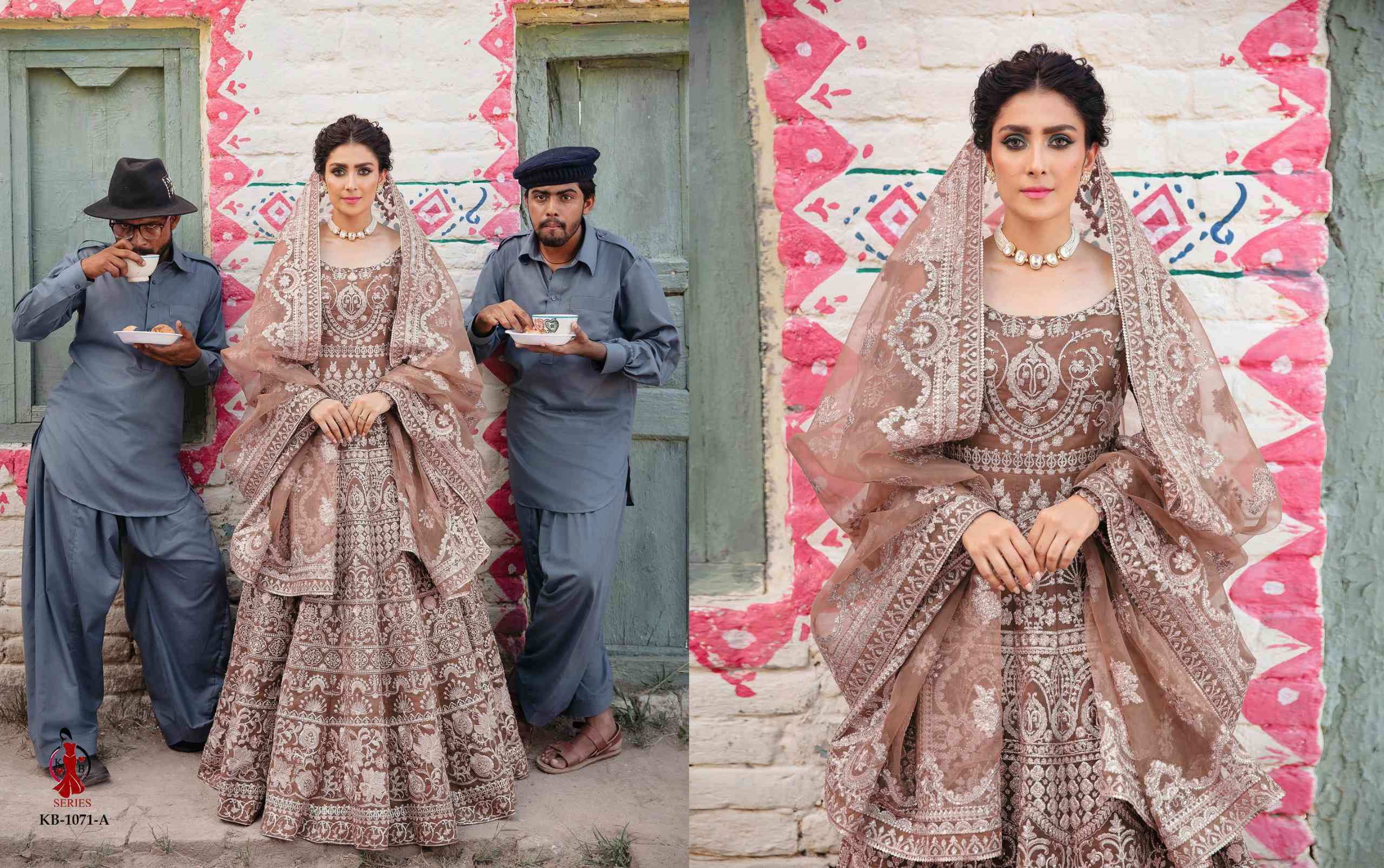 Kb Series Kb 1071 Colors Latest Designer Bridal Gown Online Store Collection view 3