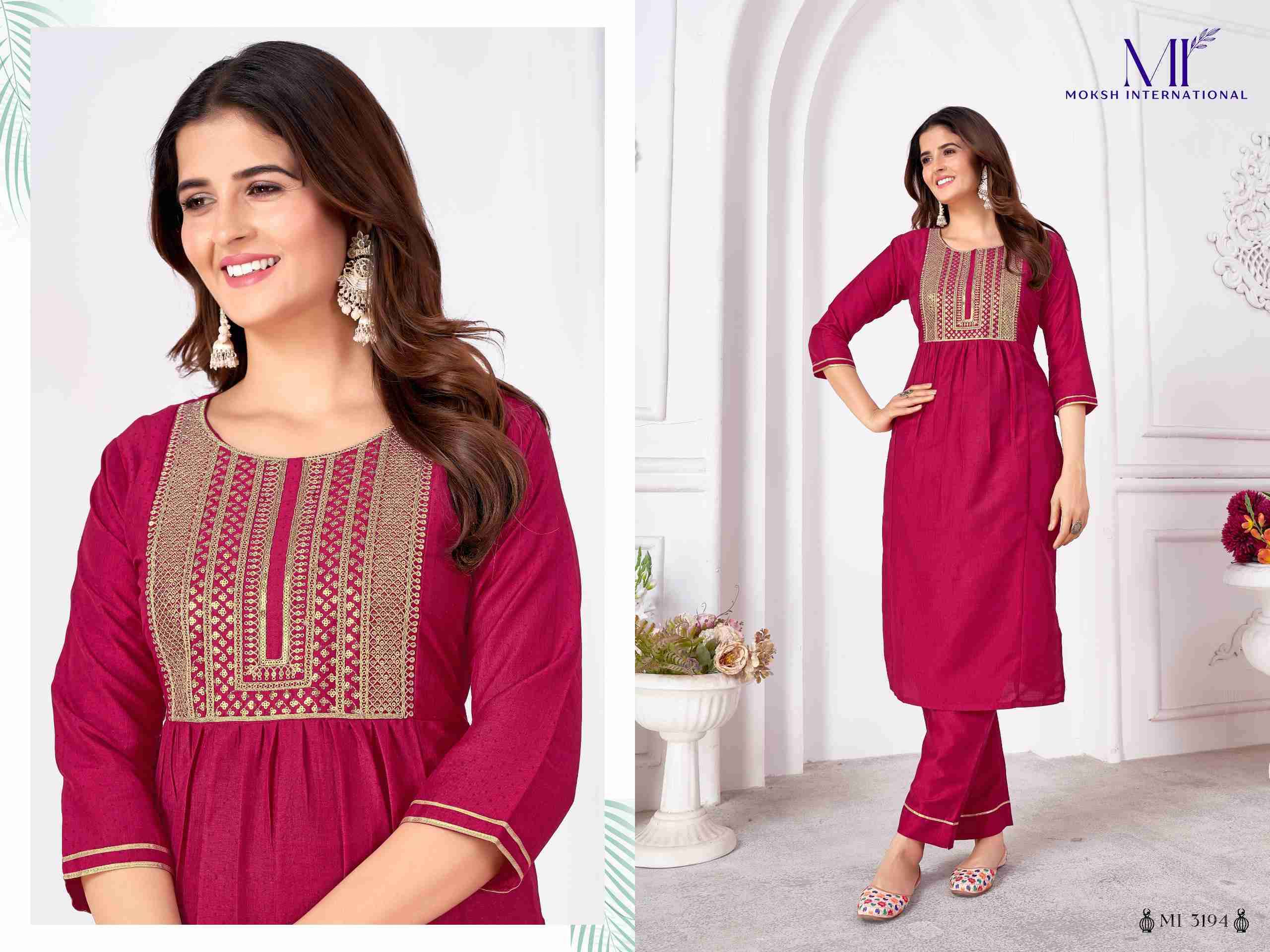 Moksh Rangoli Vol 1 Festive Wear 3 Piece Pair Stylish Collection view 6