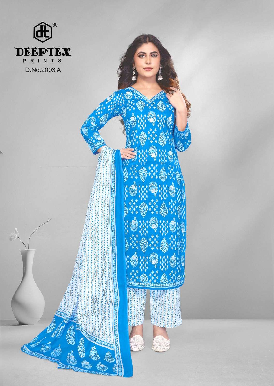 Deeptex 4 Colour Vol 2 Premium Wear Cotton Dress view 13