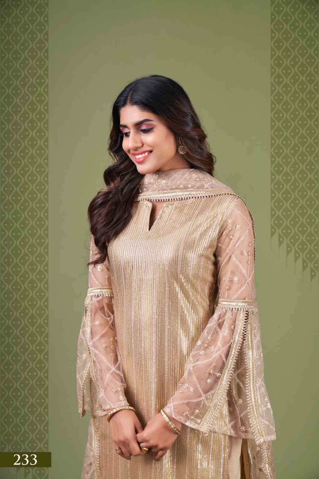 Narayani Zehra Vol 4 Designer Party Wear Straight Suit Catalog Exporter view 20