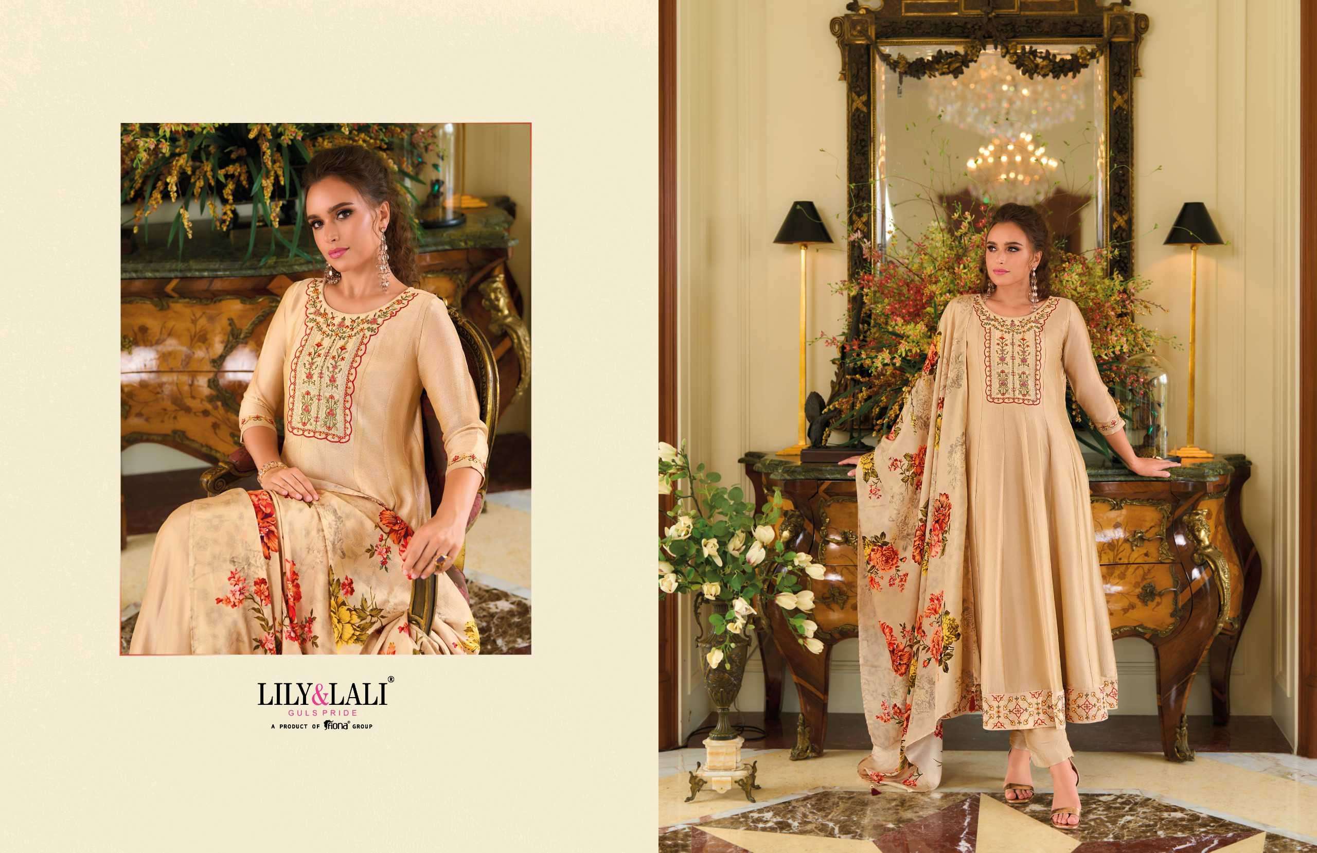 Lily & Lali Begum Jaan Anarkali Suit view 3