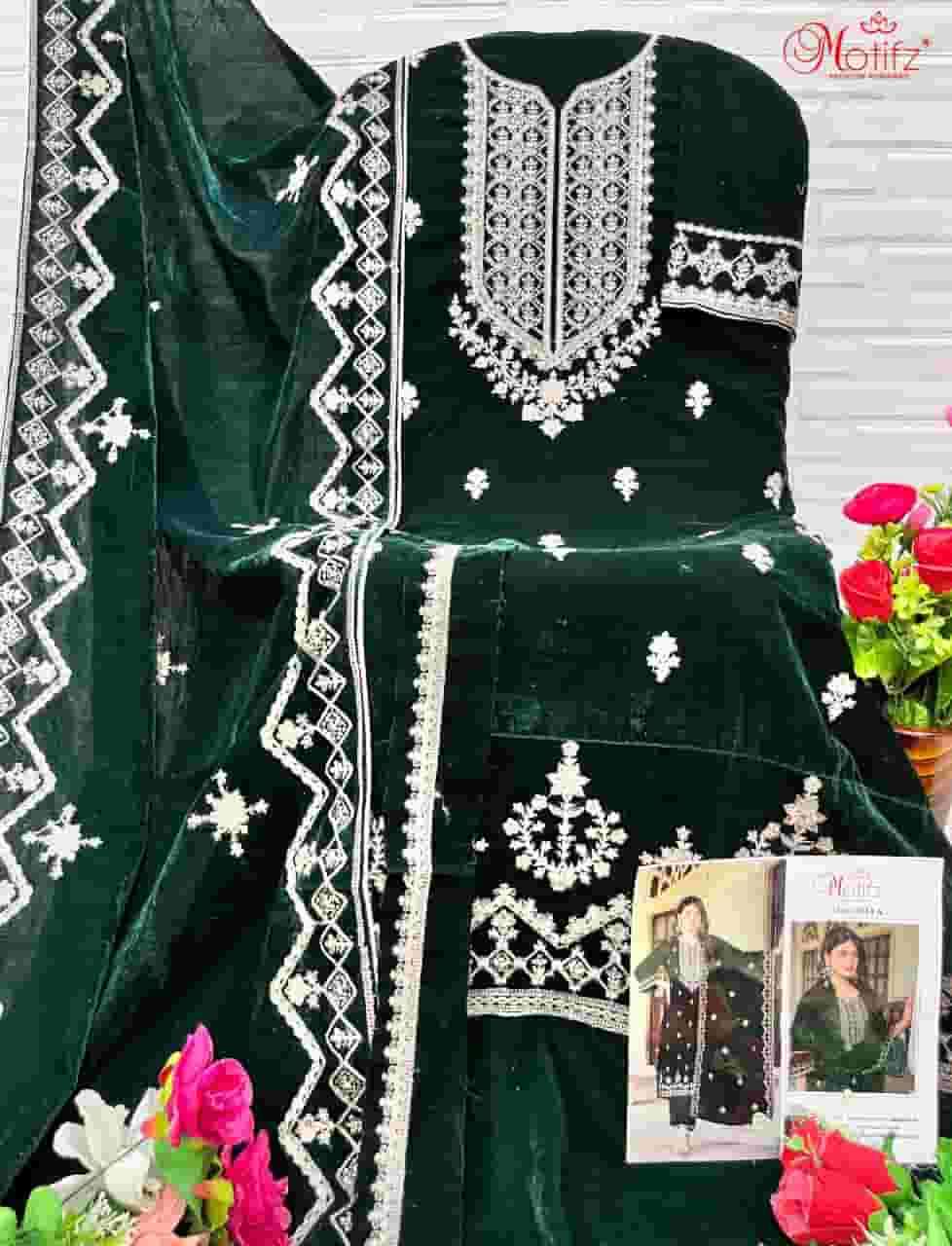 Motifz 2034 Colors Pakistani Festive Wear Style Designer Suit Wholesalers view 6