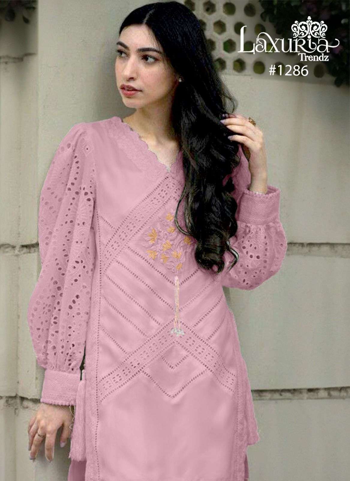 Laxuria Trends 1286 Readymade Fancy Pakistani 3 Piece Collection view 4