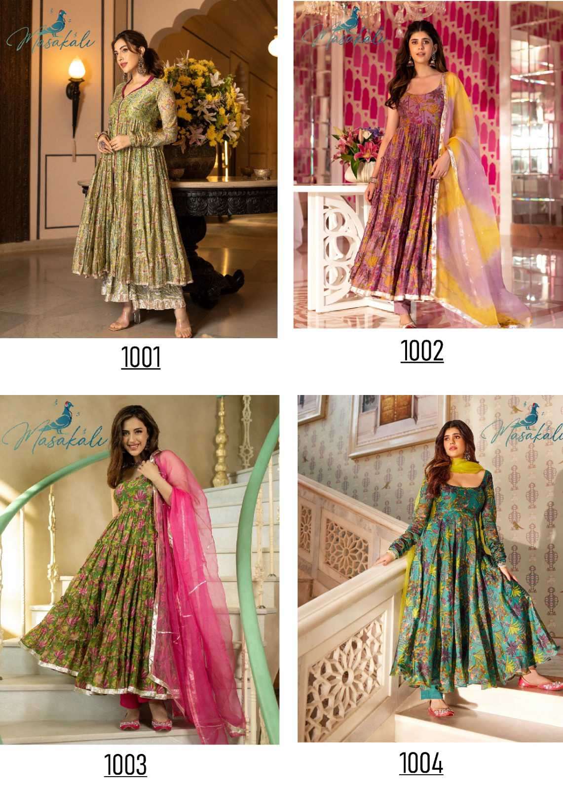 Masakali Vol 1 Latest Style Frill Designs 3 Piece Suit New Arrivals view 14