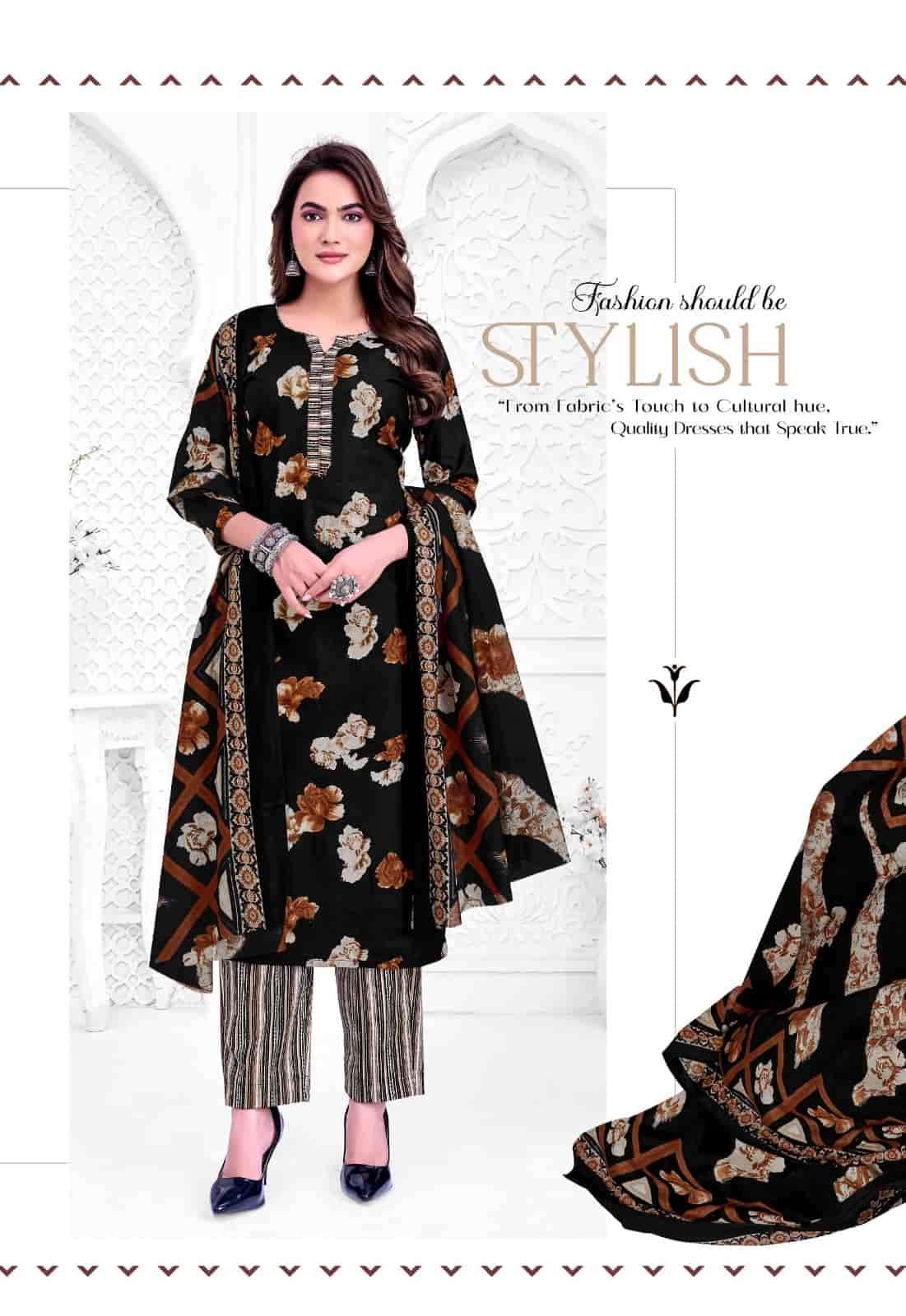Aashi Dresses Apsara Vol 1 Pure Cotton Unstitch Suit view 11