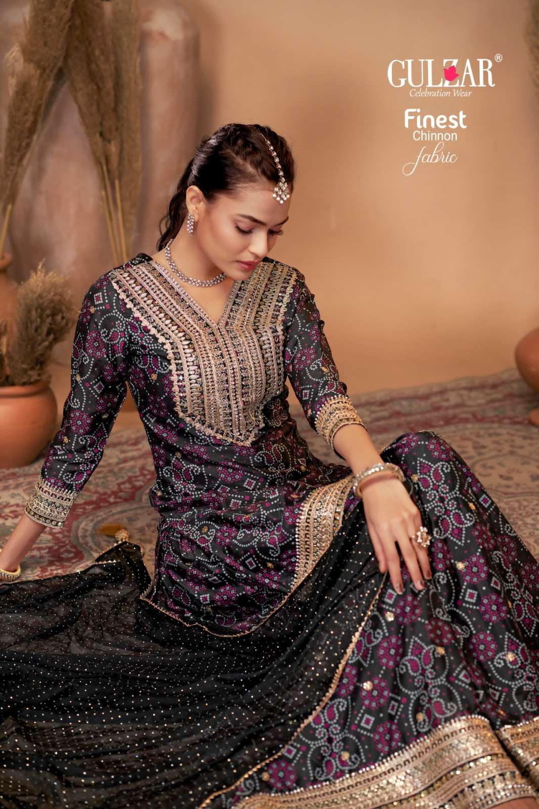 Gulzal Bandhrej 2151 To 2154 Series Salwar Suit Collection At Price view 4