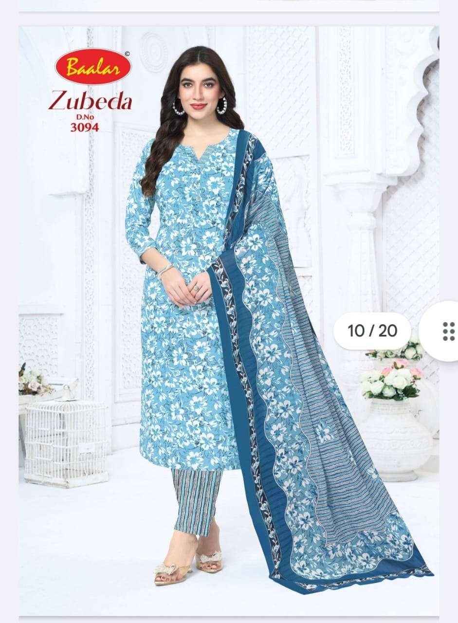 Baalar Zubeda Vol 30 Exclusive Printed Cotton Dress Catalog Wholesales Best view 16