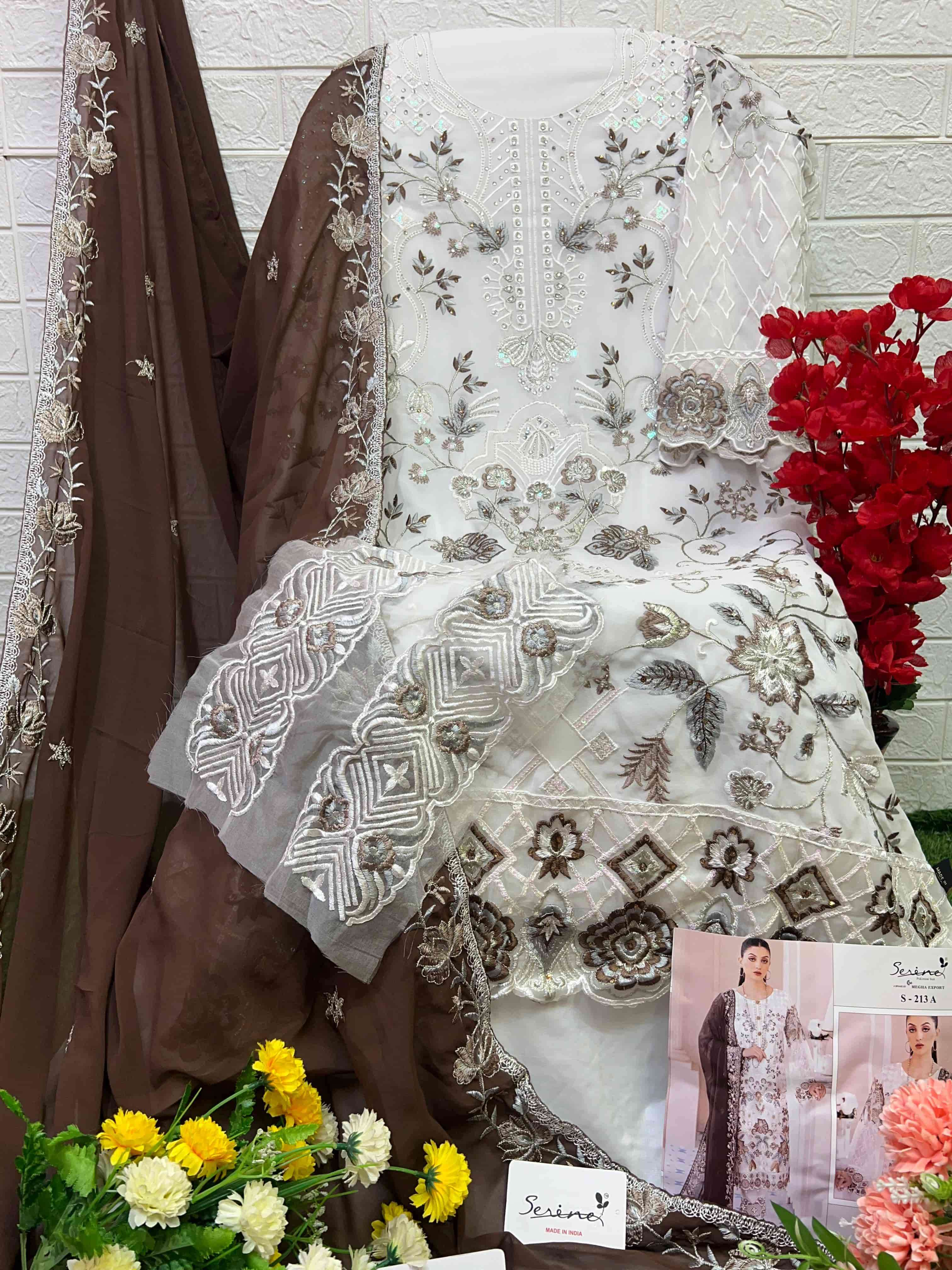 Serine S 213 A Pakistani Festive Wear Style Designer Salwar Suit Online view 2