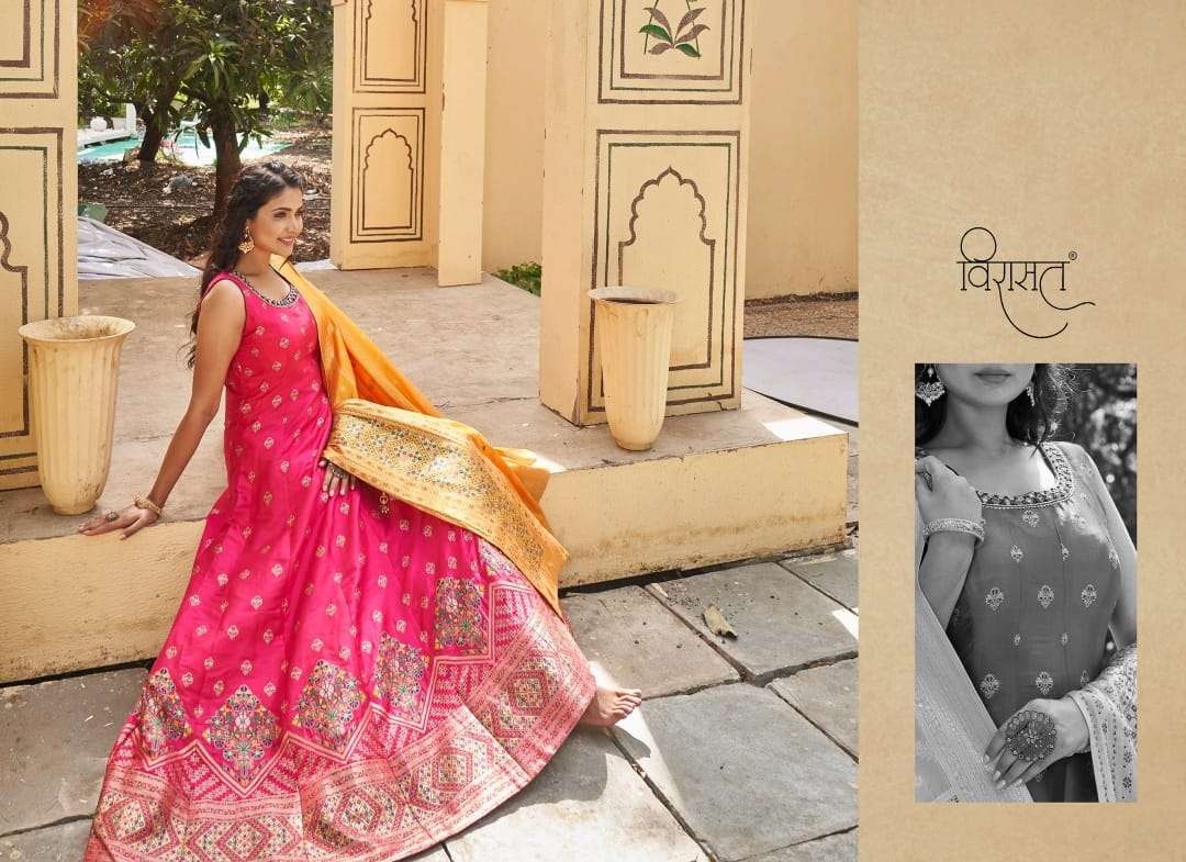 Virasat Banarasiya Vol 2 Readymade Wedding Collection Gown view 6