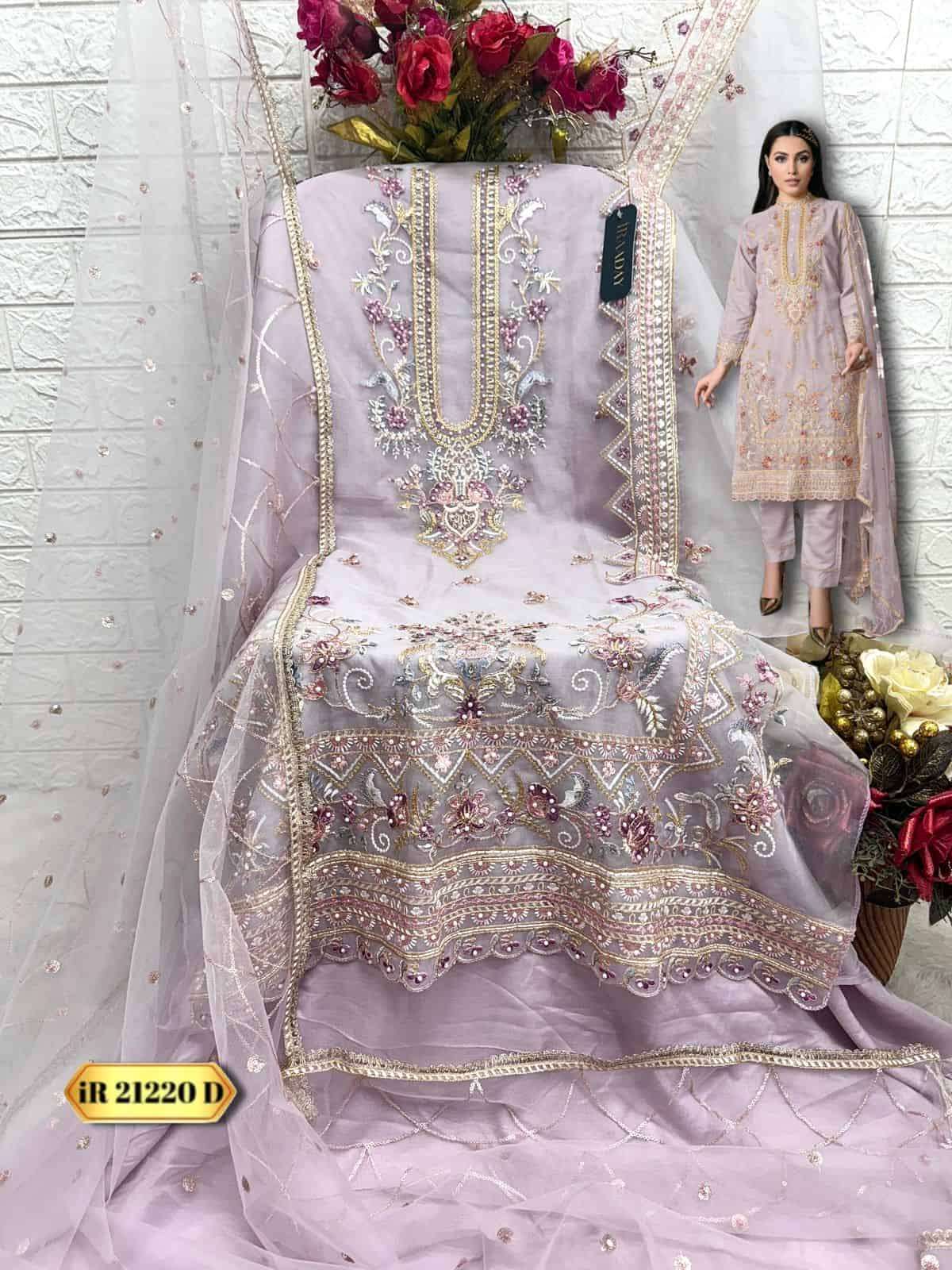 Fepic C 21220 D Festive Wear Style Latest Embroidered Salwar Suit Collection view 2