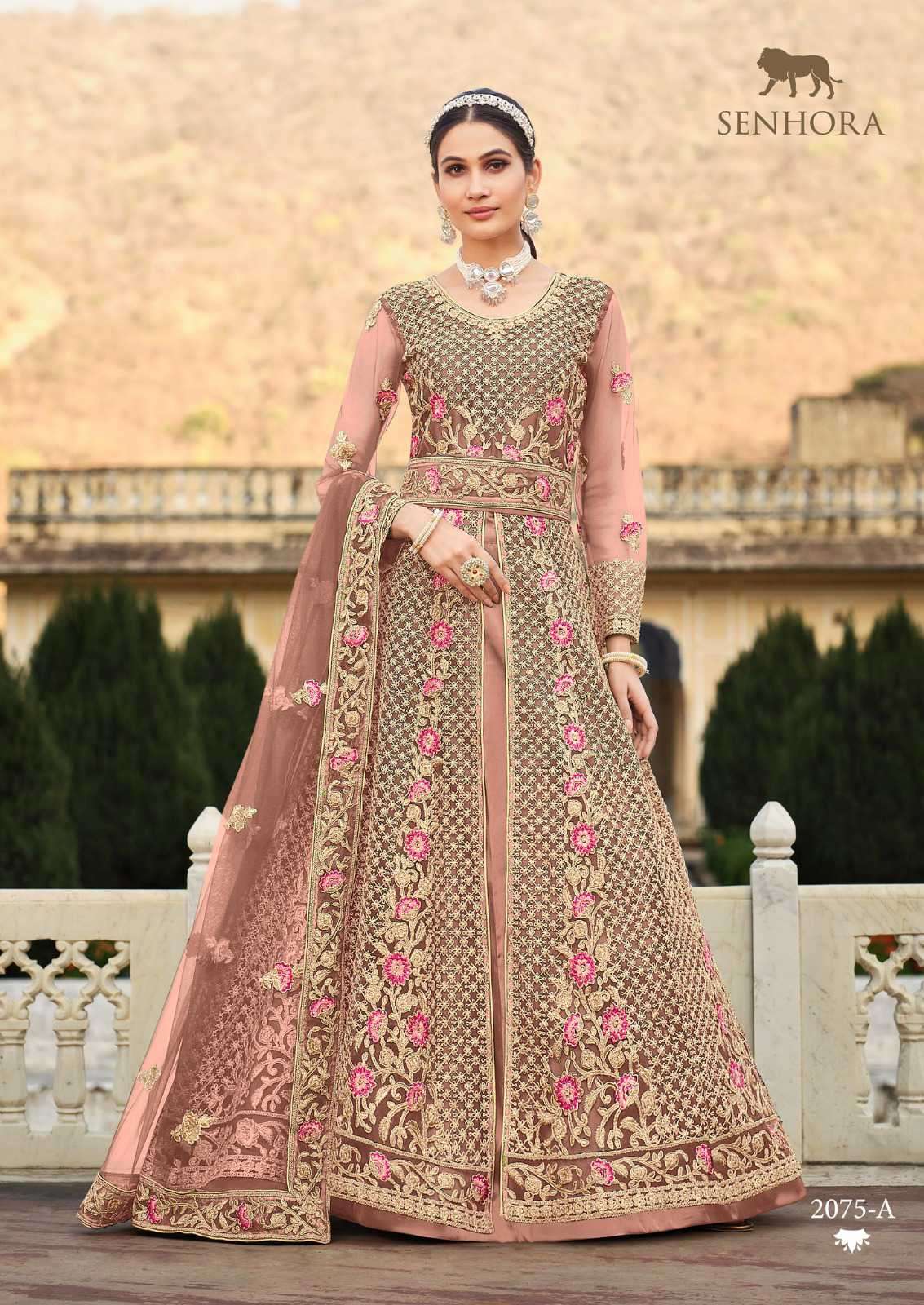 Senhora Carolina 2075 Designer Anarkali Suit view 17