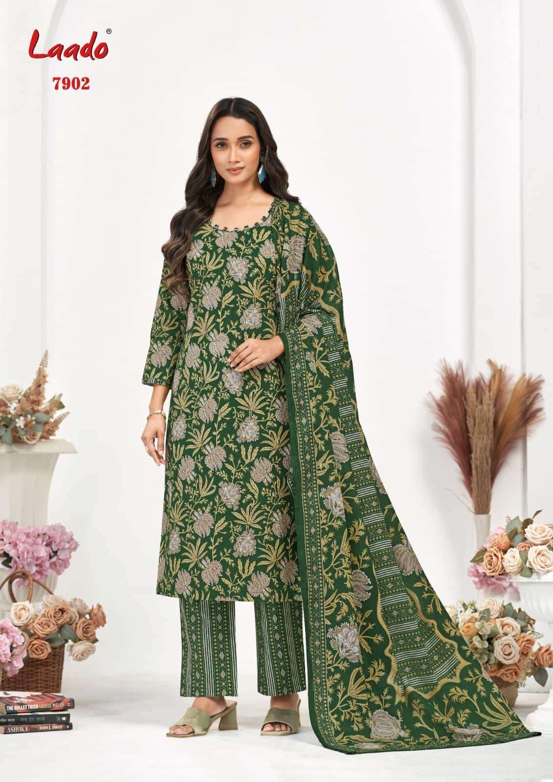 Laado Vol 79 Pure Cotton Dress Material view 10